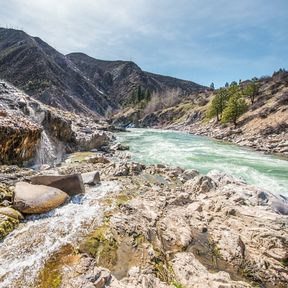 Die Natur genieÃŸen - Kirkham Hot Springs in Boise County