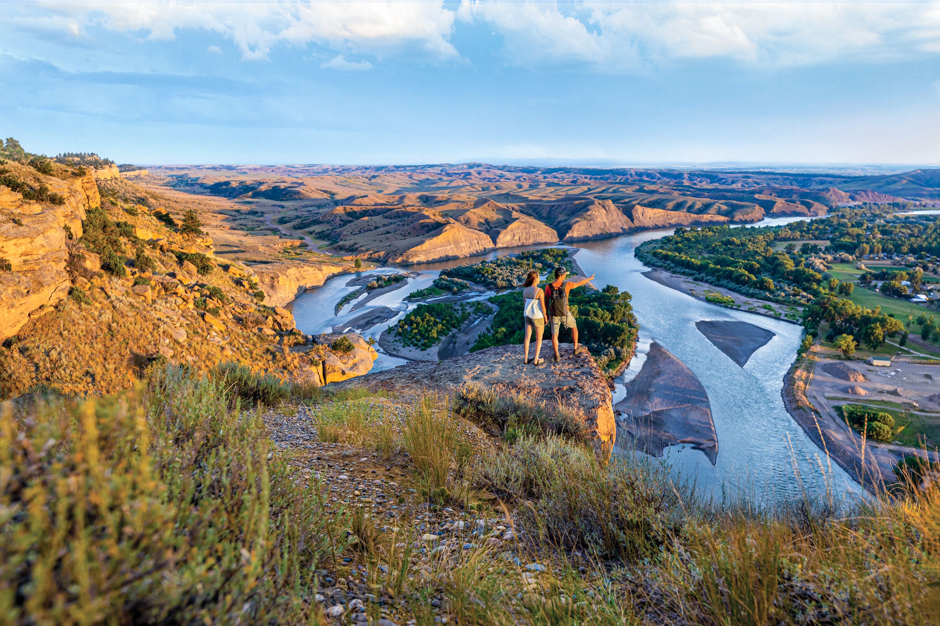 Besuch der Dances Recreation Area bei Billings, Montana