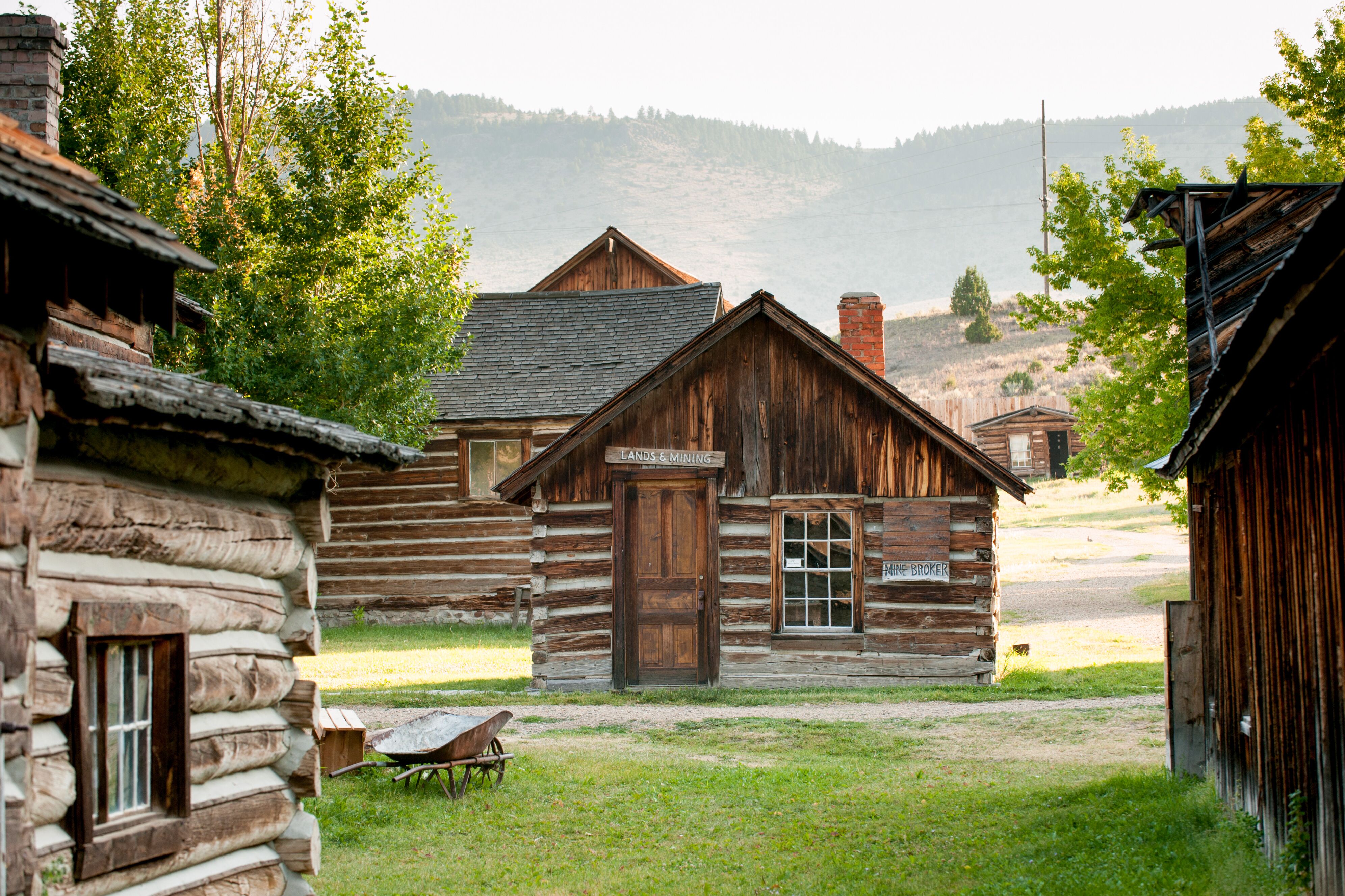 Unterwegs in der Geisterstadt Nevada City in Montana