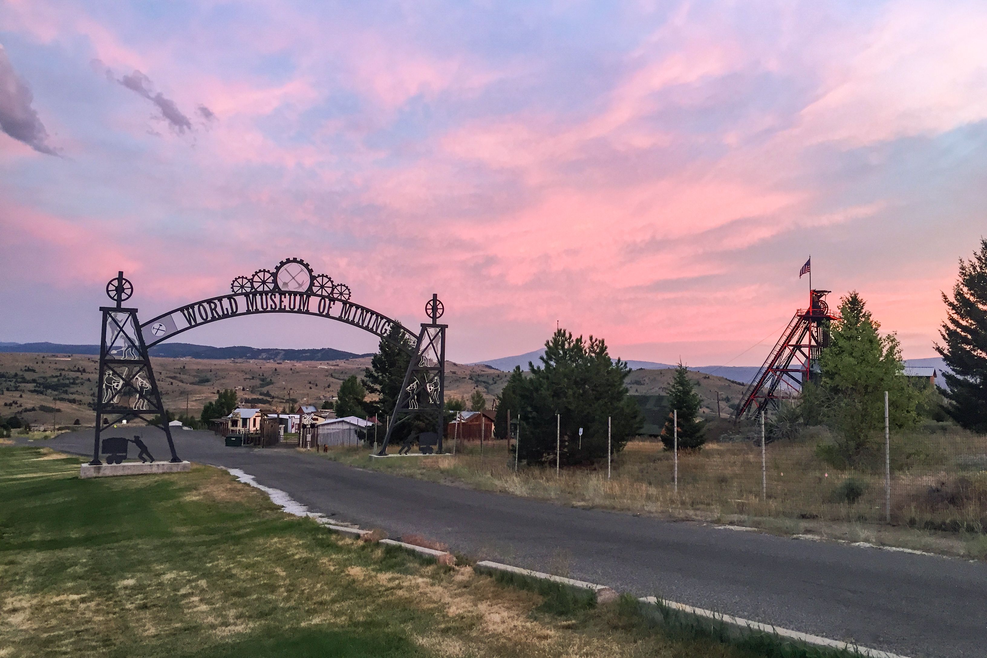 Das World Museum of Mining in Butte, Montana