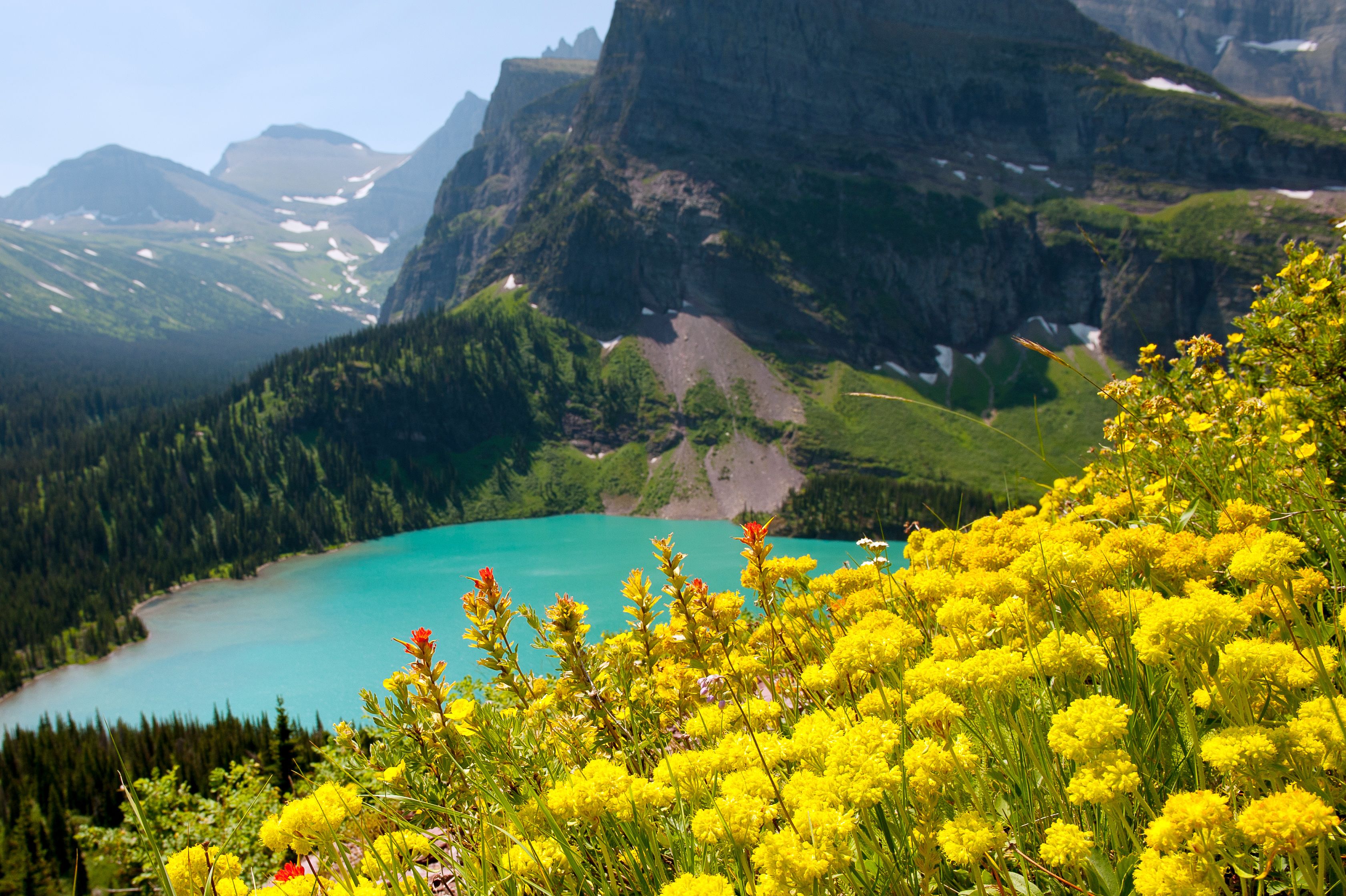 Beeindruckende Landschaft im Glacier National Park