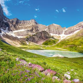 Wunderschöne Natur im Glacier National Park