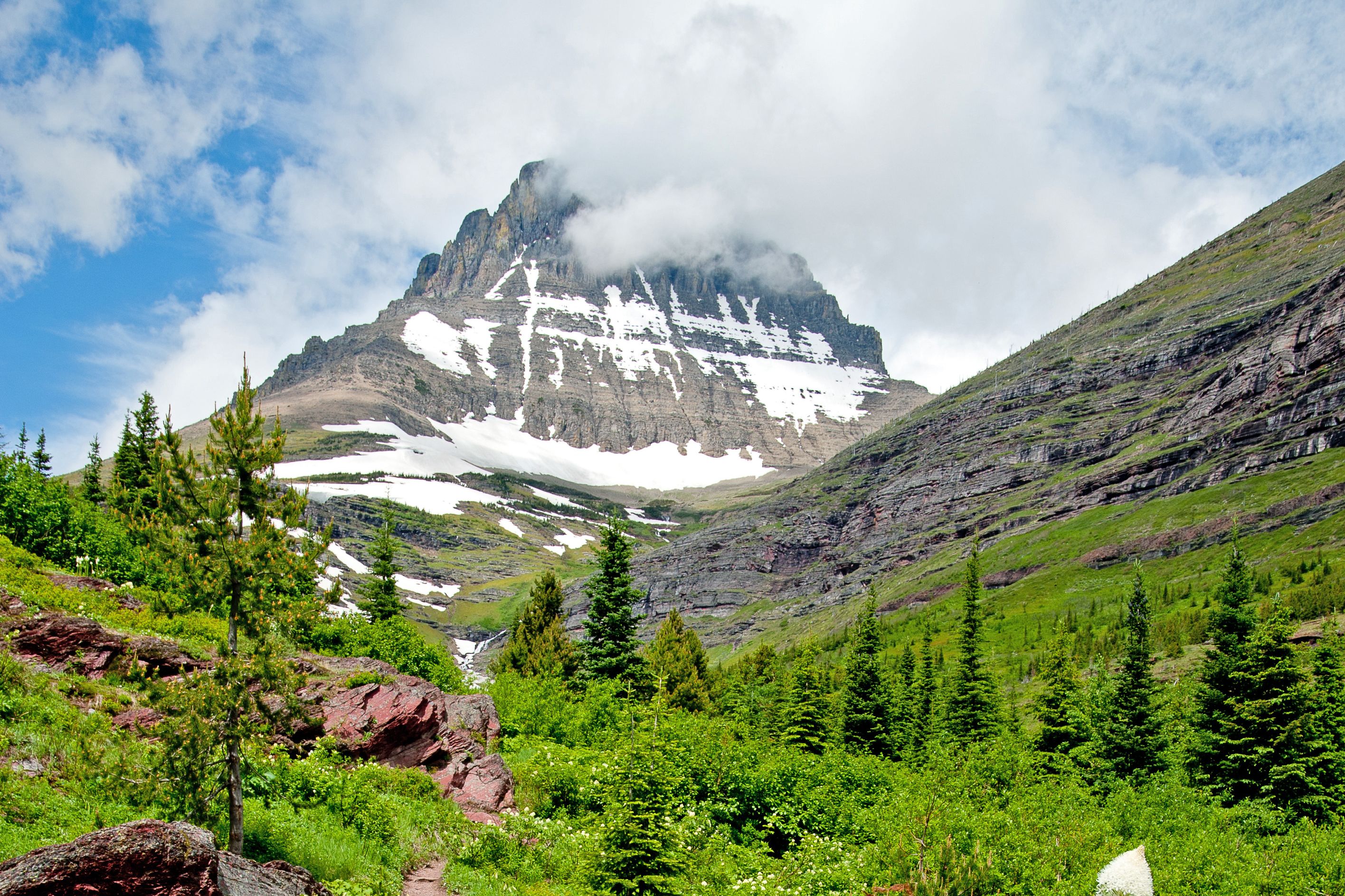 Wanderung im Glacier National Park