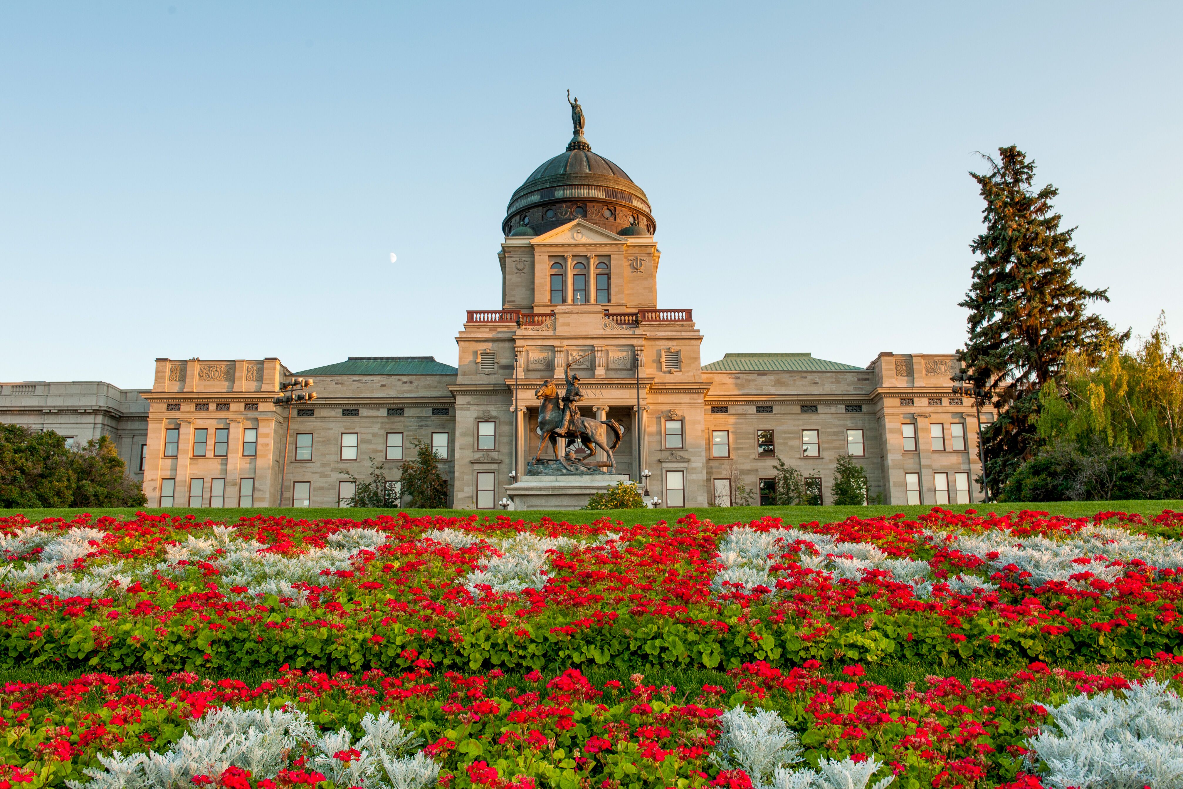 Das Montana State Capitol in Helena