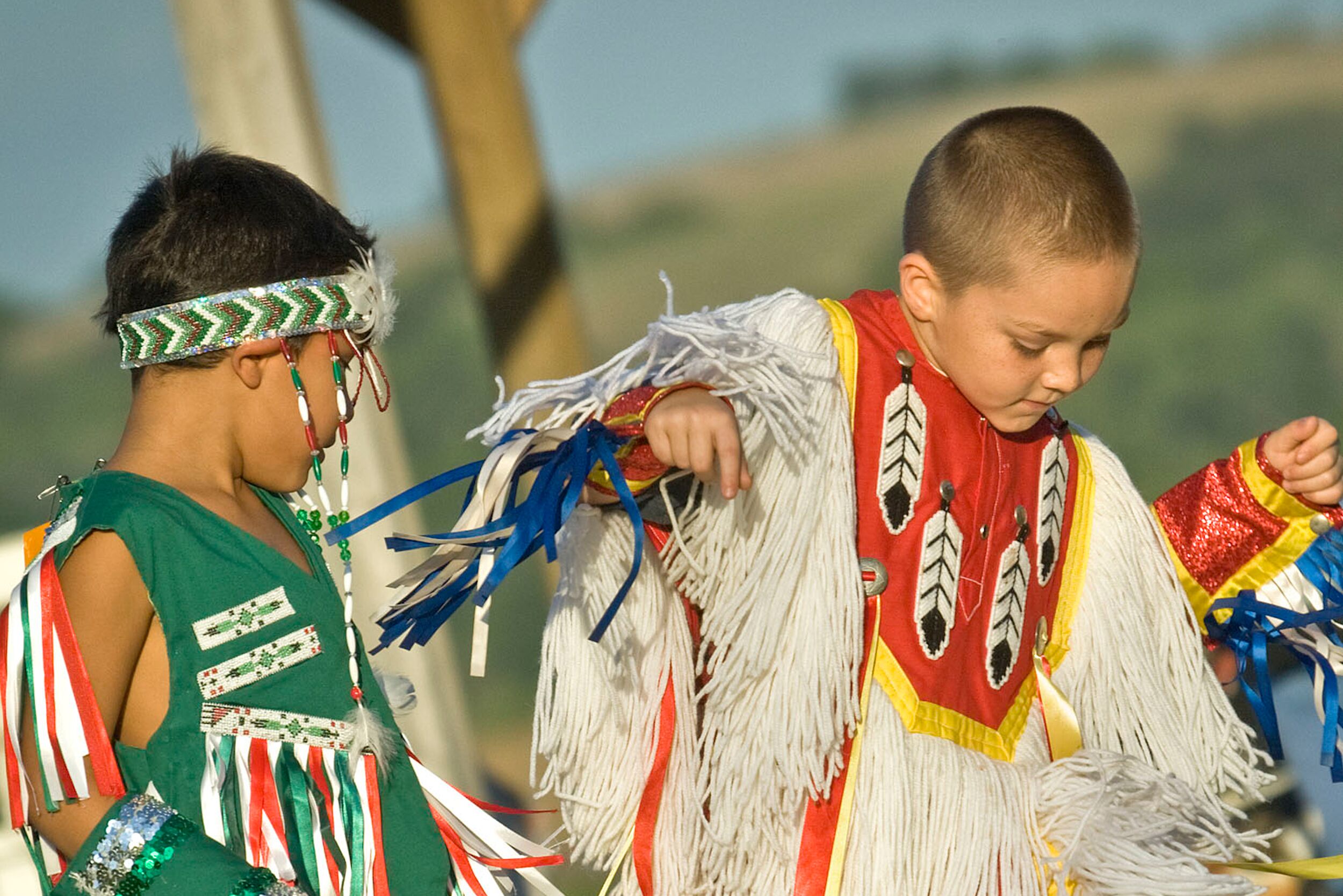 Traditionelles Ponca Powwow Fest in Nebraska