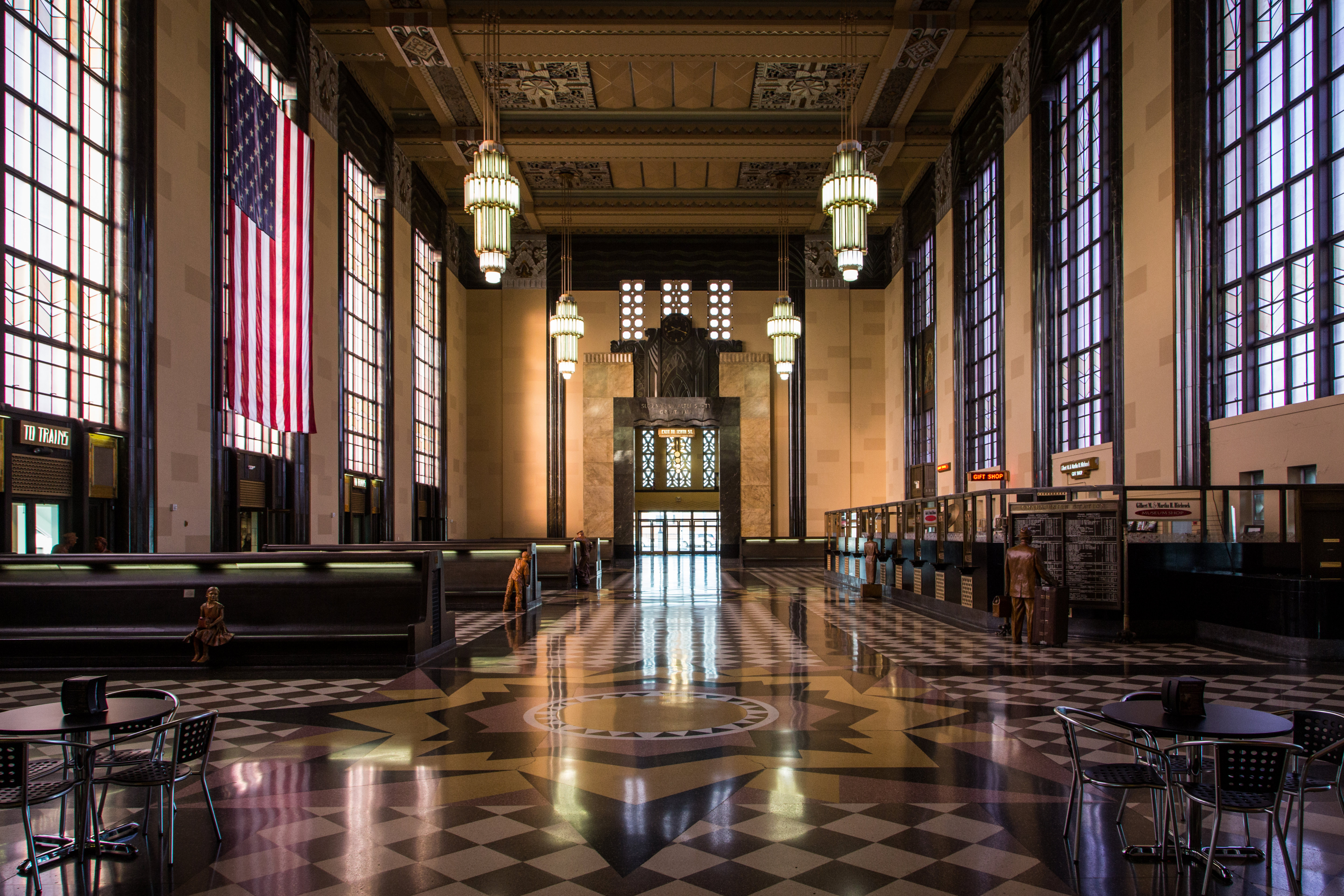 Interior im Durham Museum