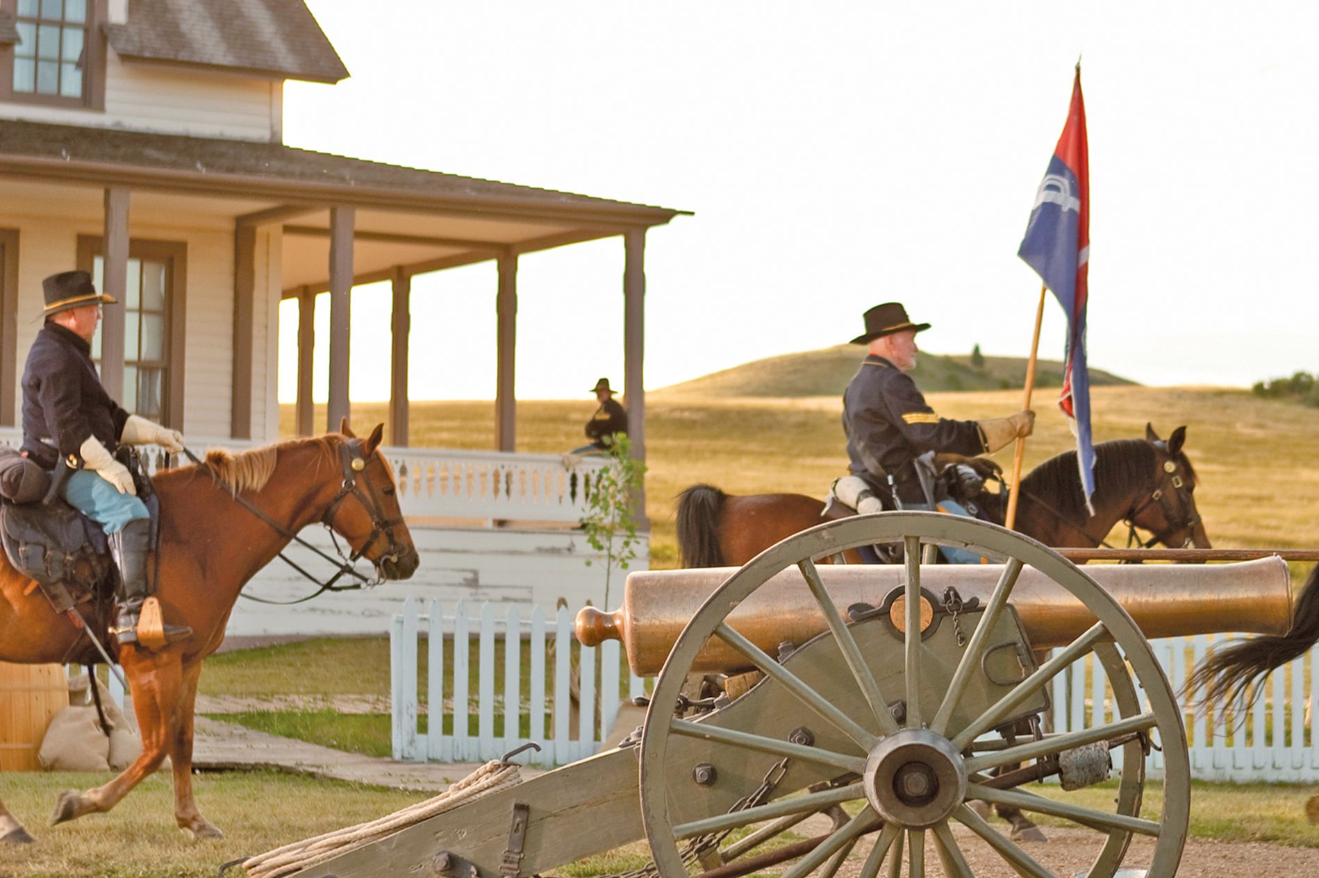 Show im Fort Abraham Lincoln