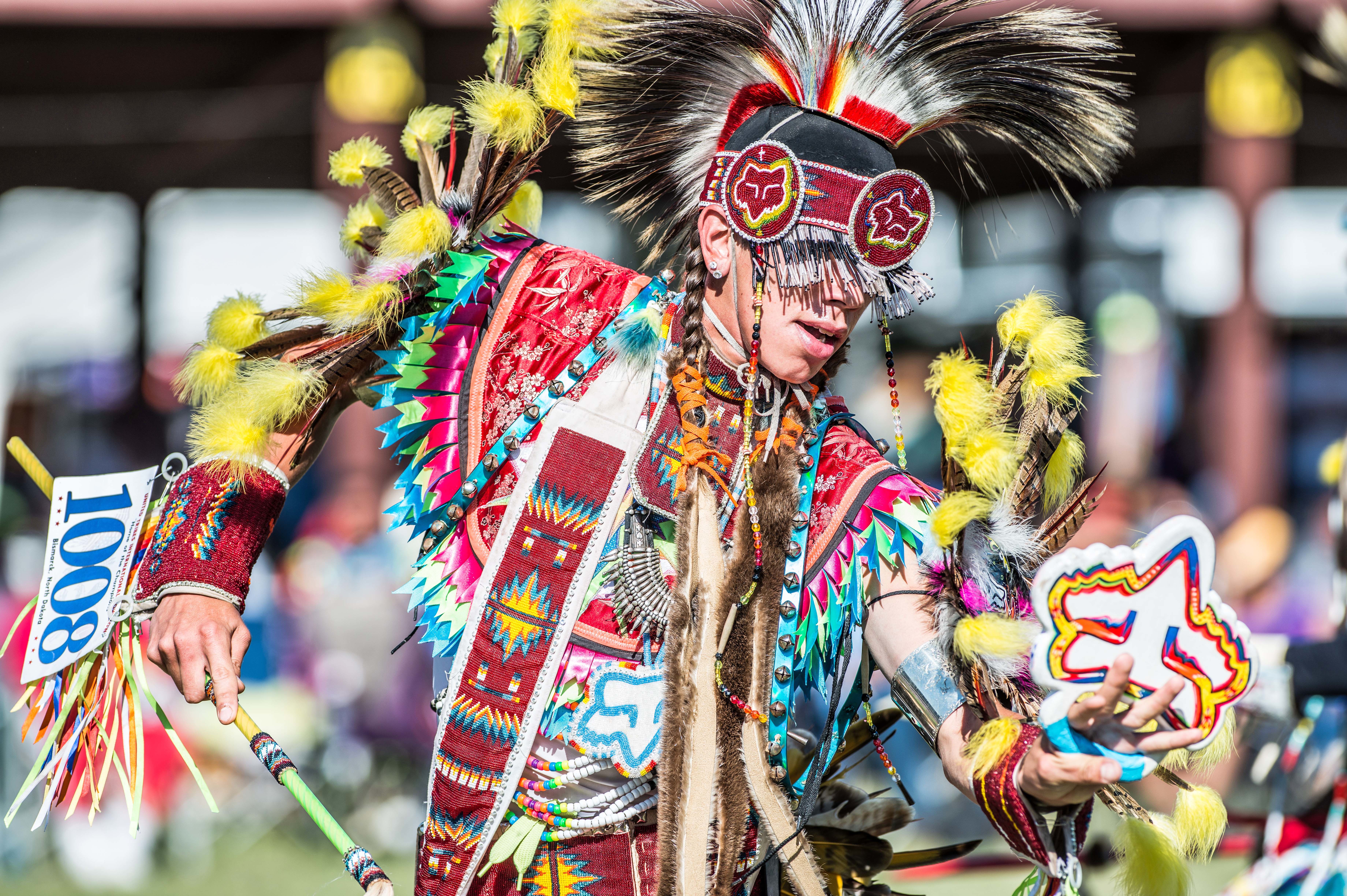 Impressionen des United Tribes Pow Wow in North Dakota