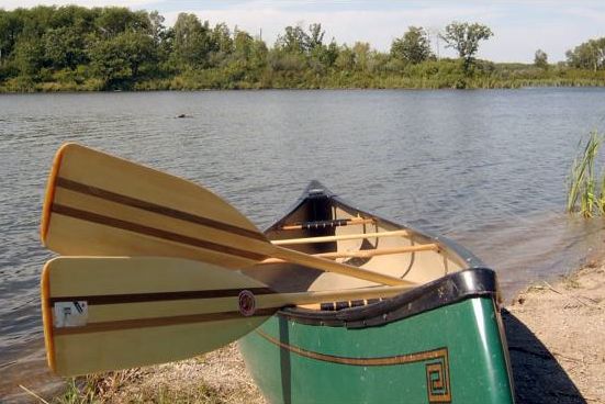 Kanufahren am Lake Metigoshe