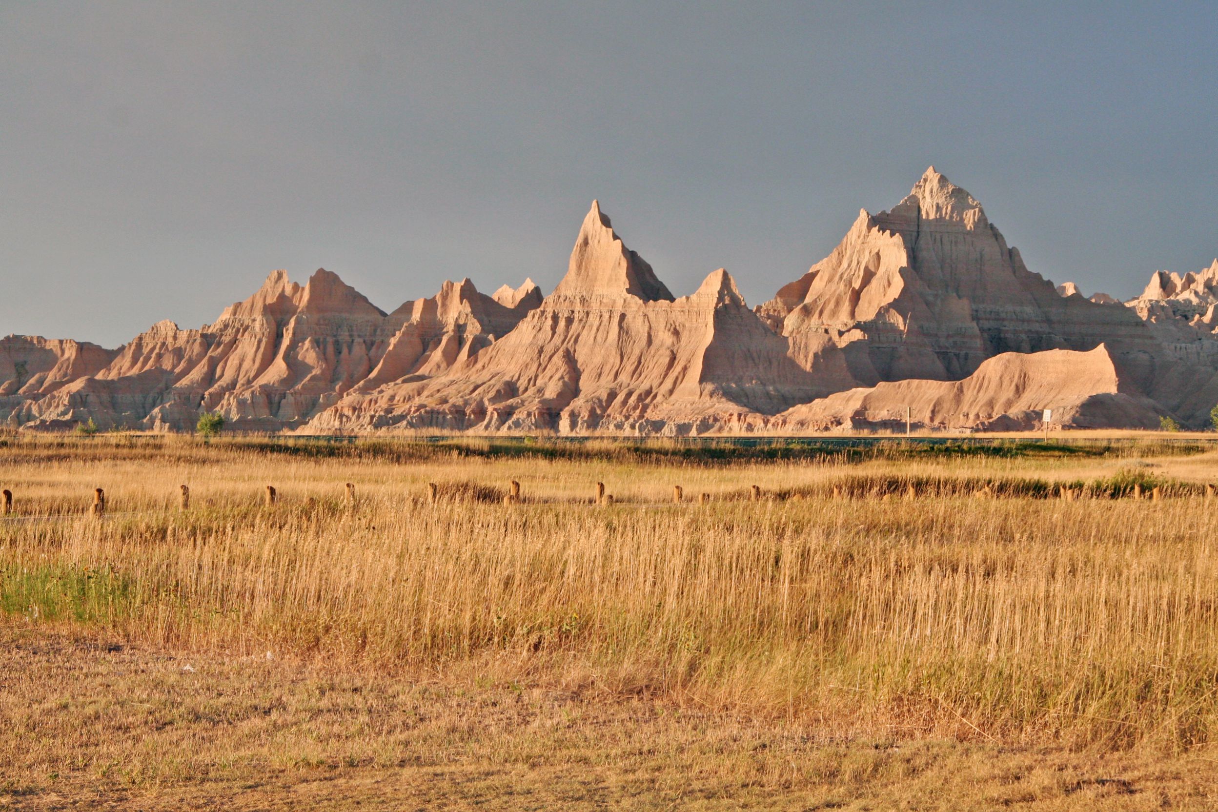 Sonnenuntergang im Badlands National Park