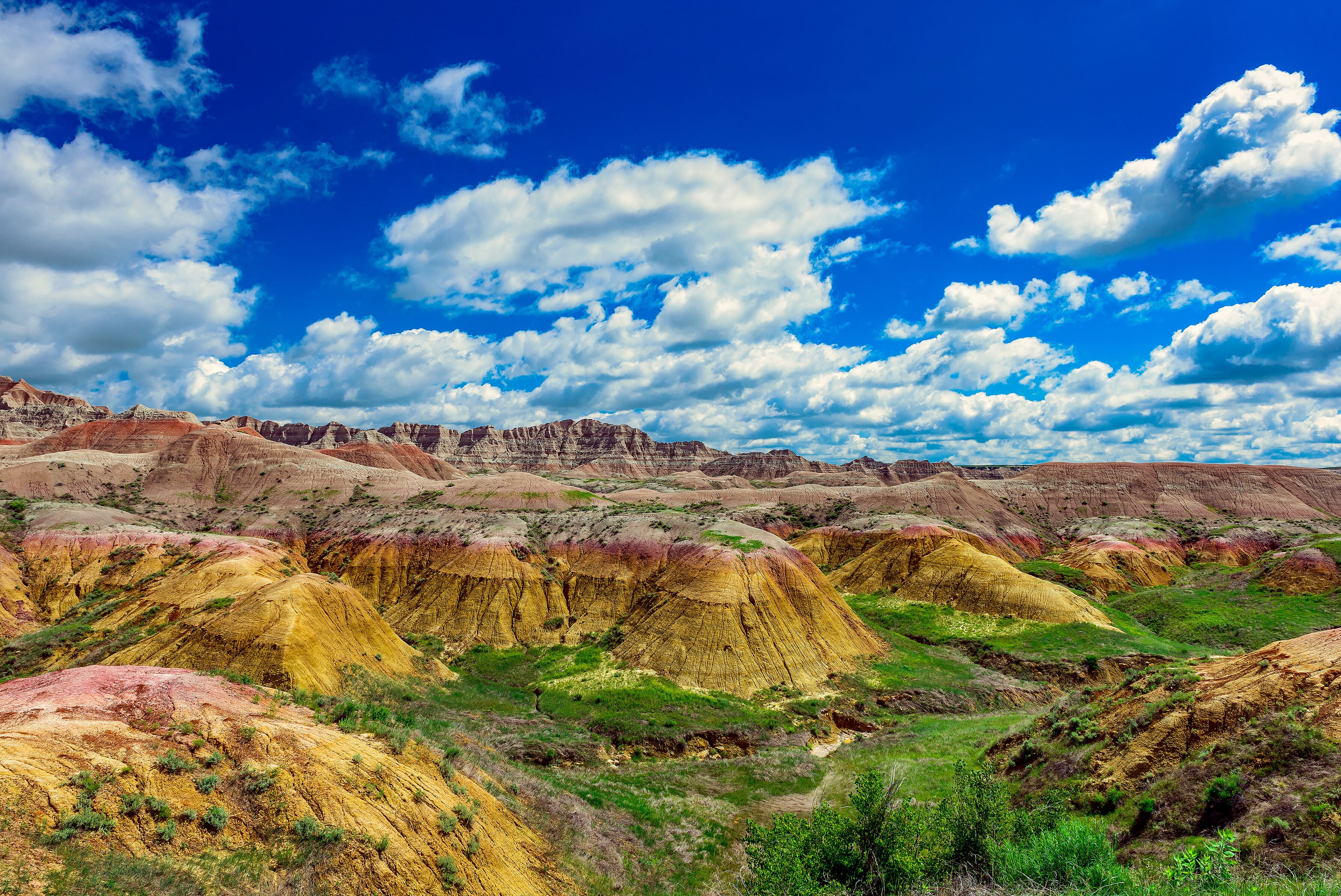 Sehenswerter Badlands Nationalpark in South Dakota