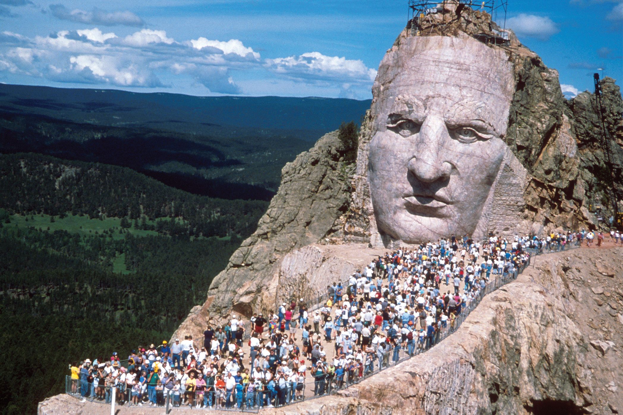 Crazy Horse Memorial in South Dakota