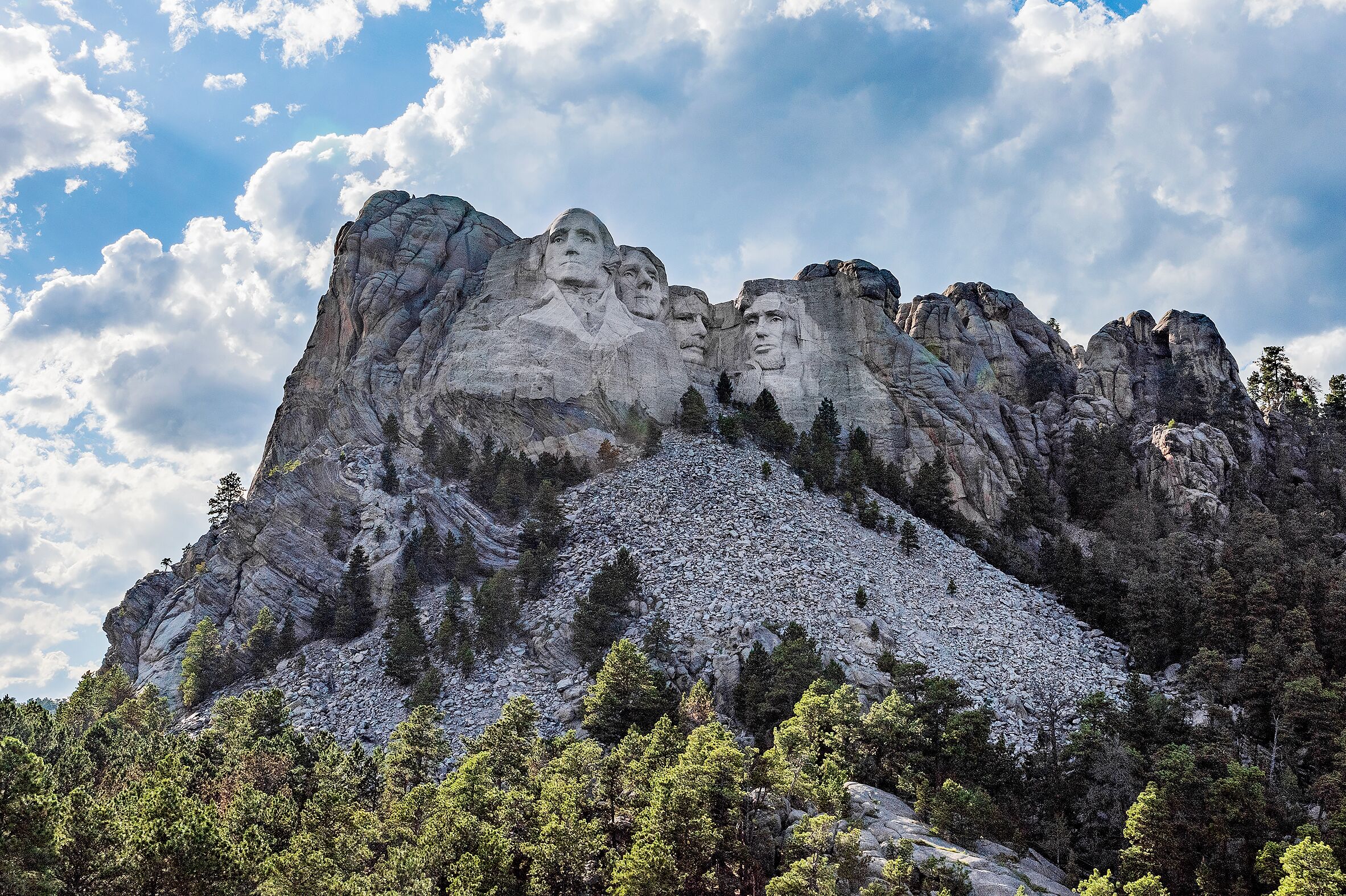 Der Mount Rushmore in South Dakota