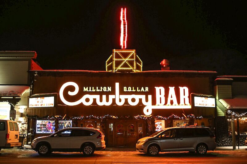 Die Million Dollar Cowboy Bar in Wyoming
