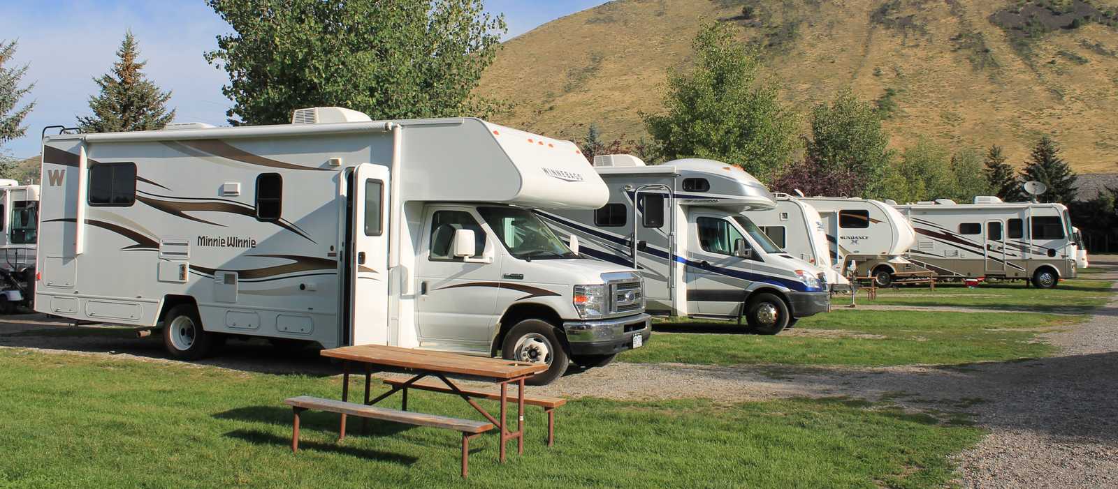 Campground in Jackson, Wyoming CANUSA