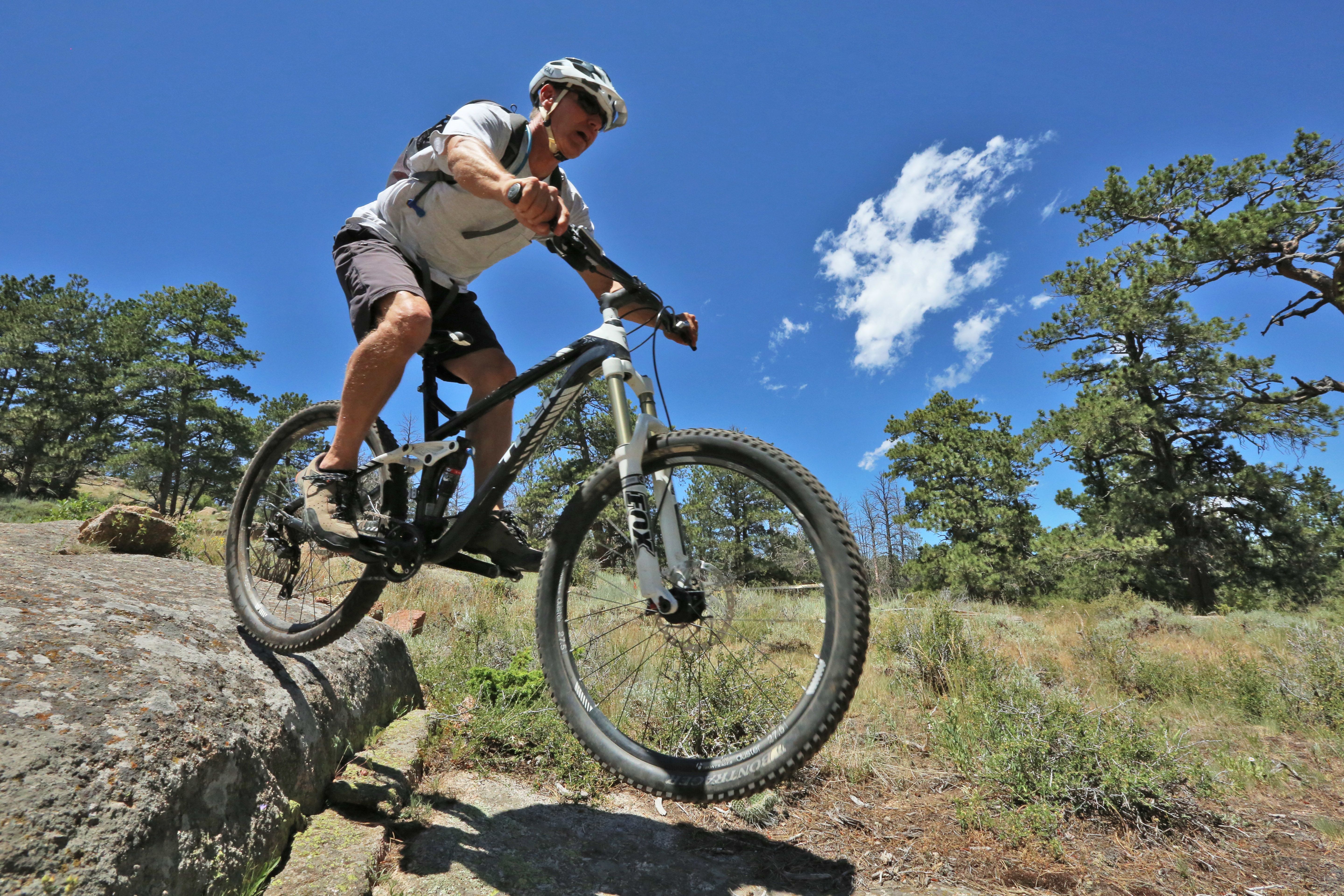 Mountainbike fahren in Wyoming