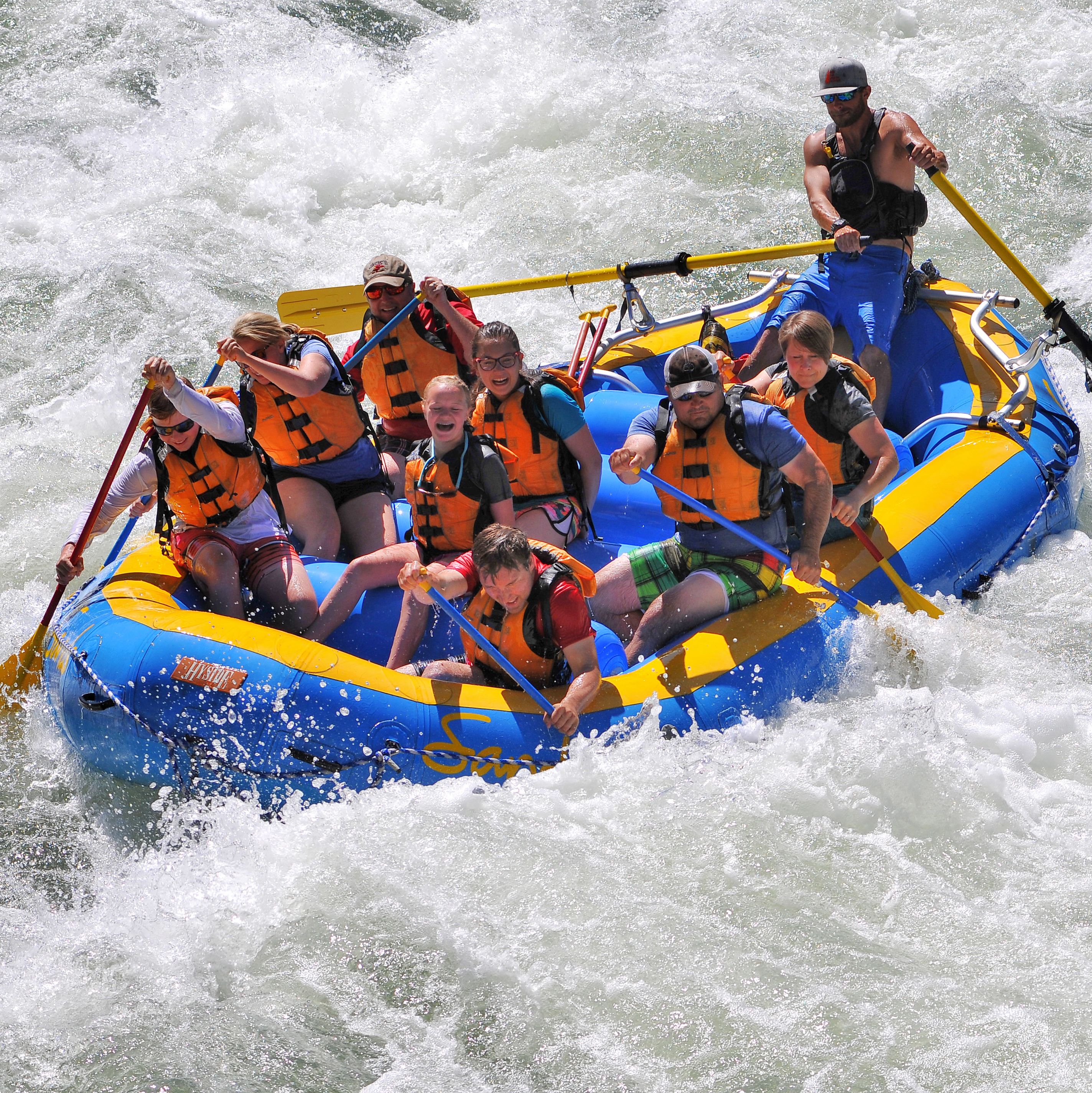 Rafting on the Snake in Jackson Hole, Wyoming