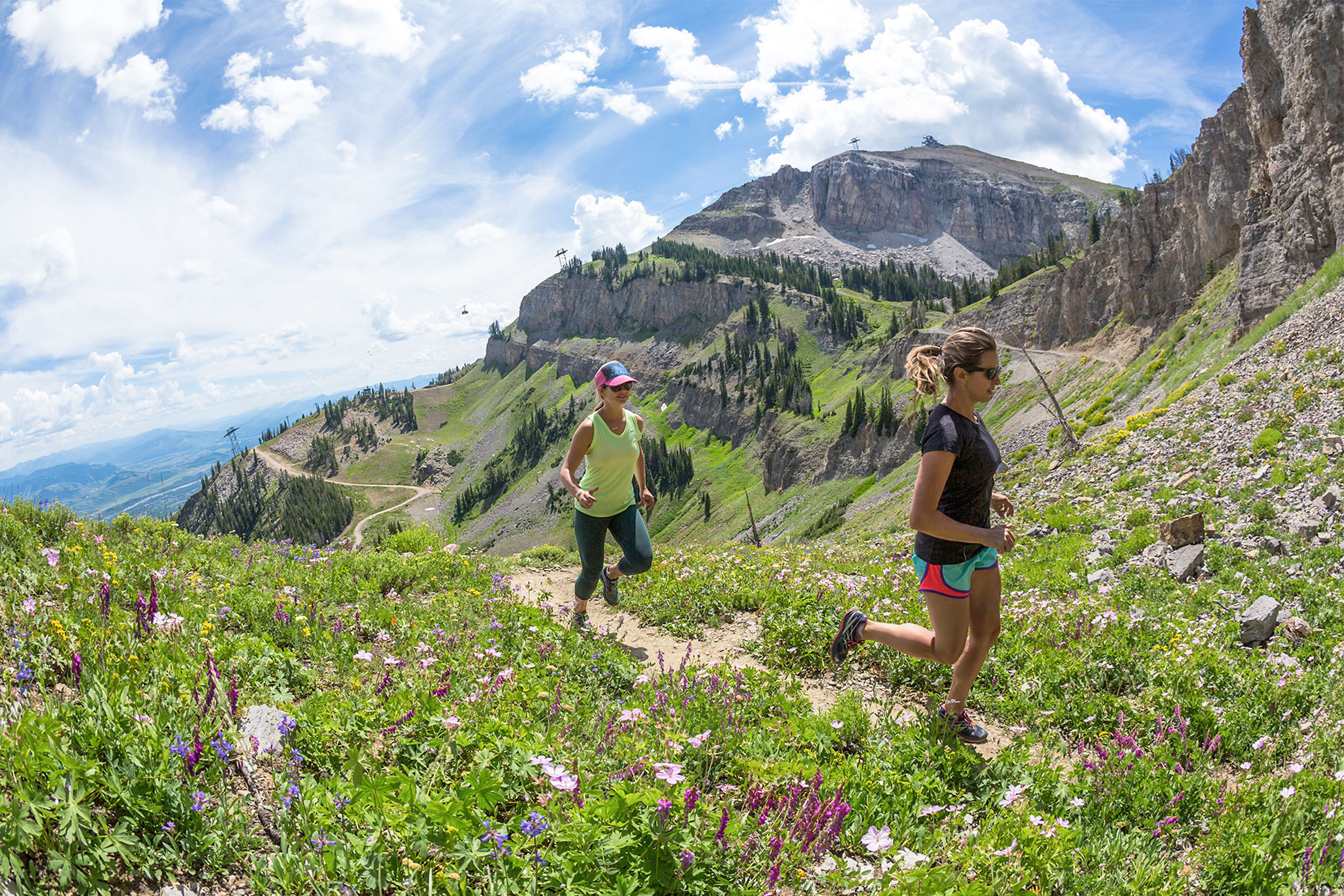 Joggen im Jackson Hole Mountain Resort