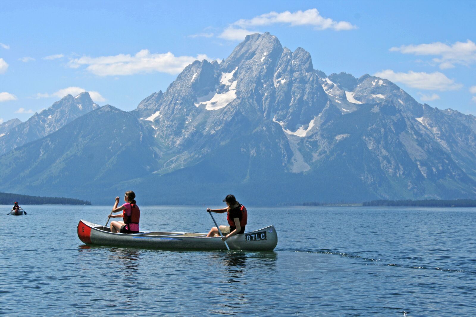Kanutour auf dem Jenny Lake