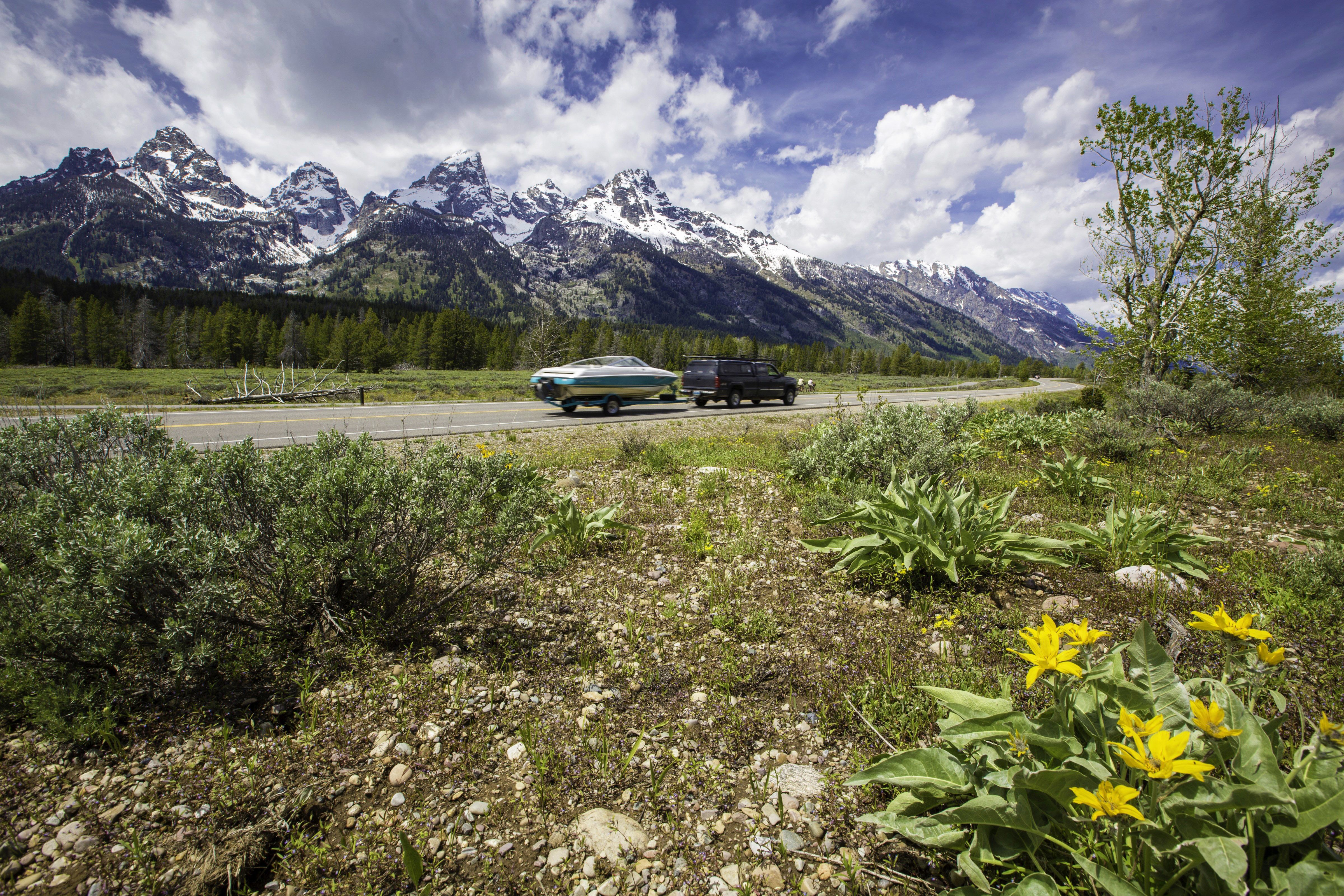 Impressionen aus dem Grand Teton Nationalpark in Wyoming