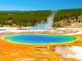 Grand Prismatic Spring, Yellowstone National Park, Wyoming