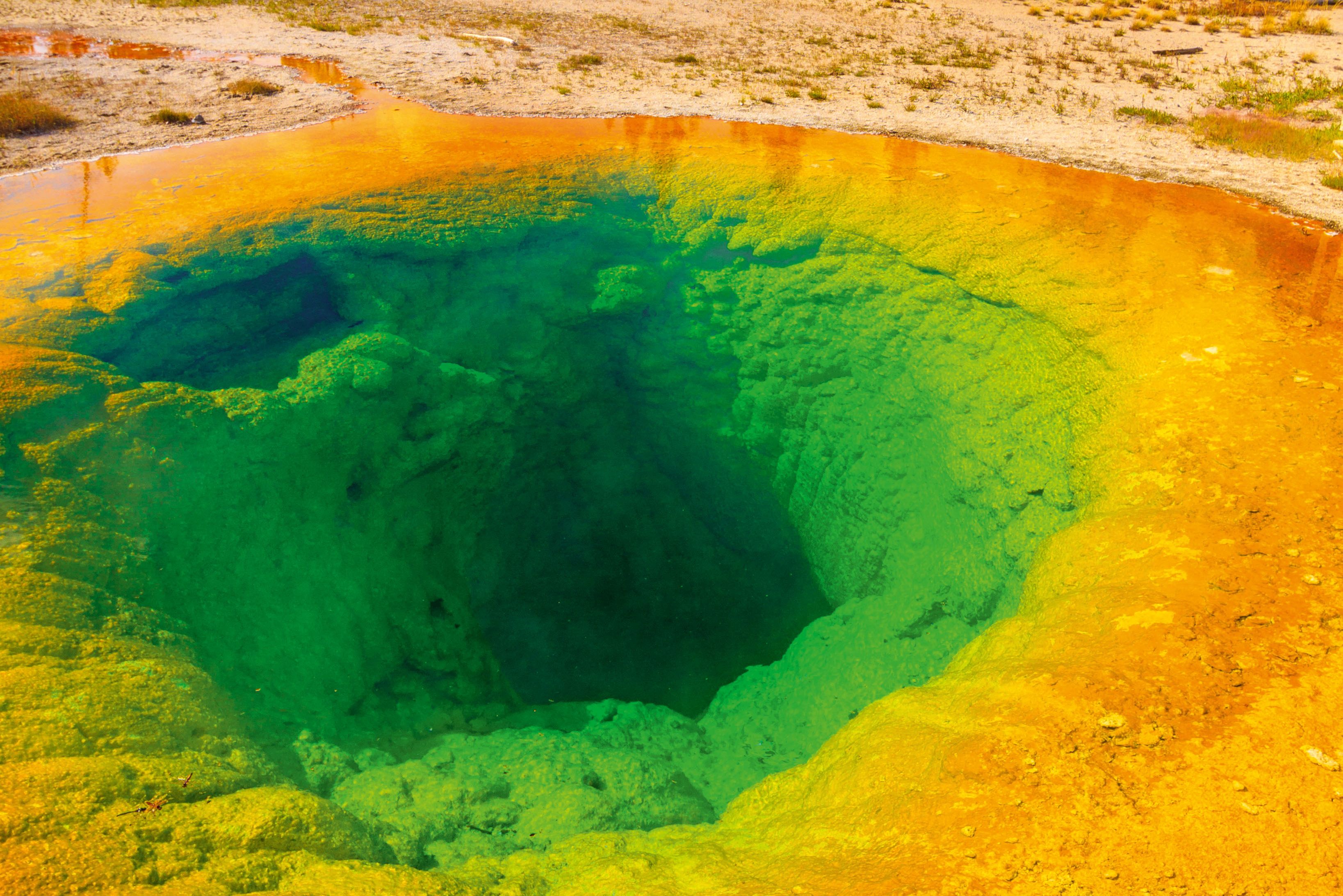 Der berühmte Morning Glory Pool