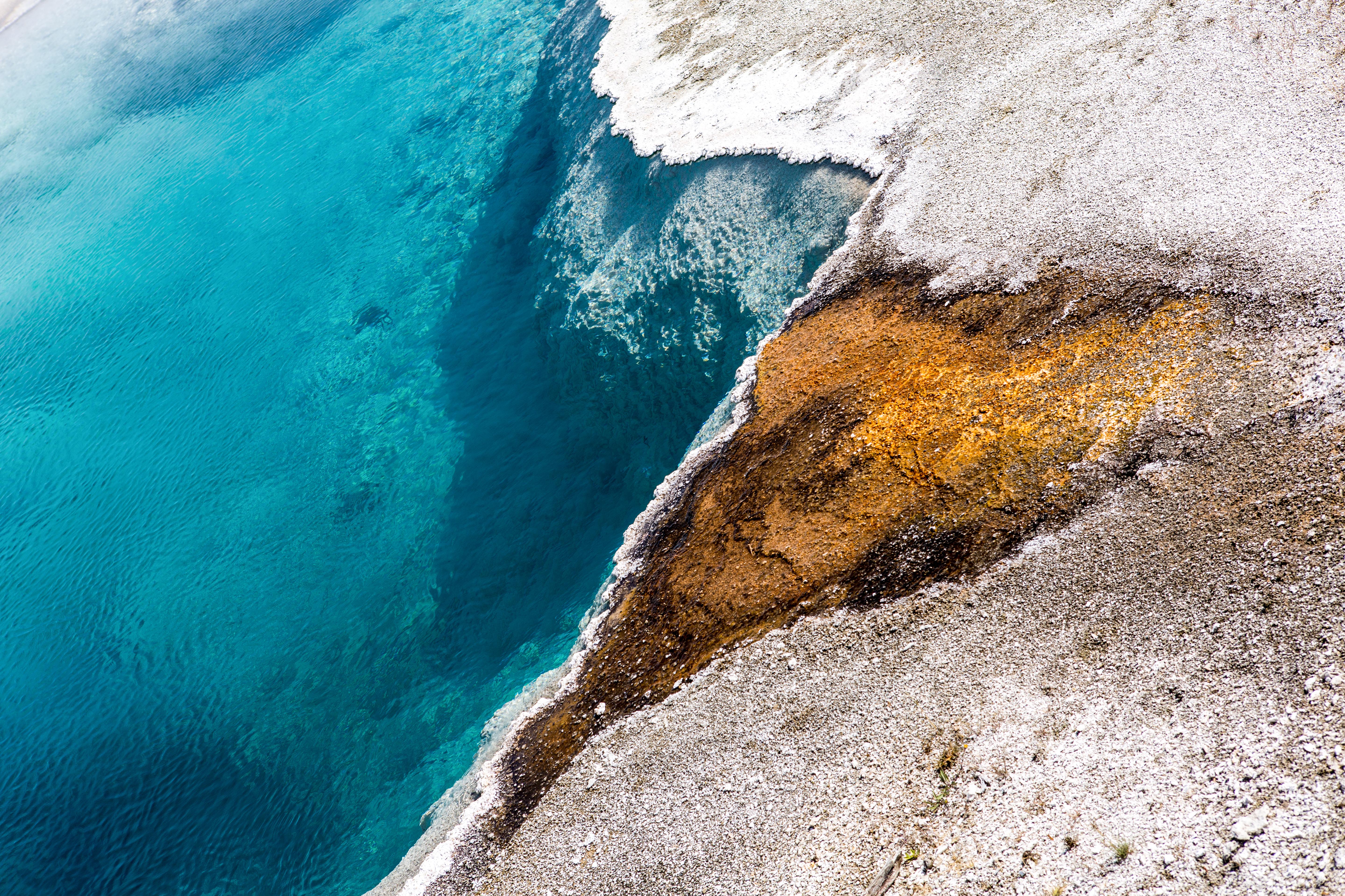 West-Thumb-Geysir-Becken im Yellowstone-Nationalpark in Wyoming