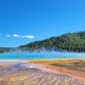 Beeindruckende Farben im Yellowstone National Park