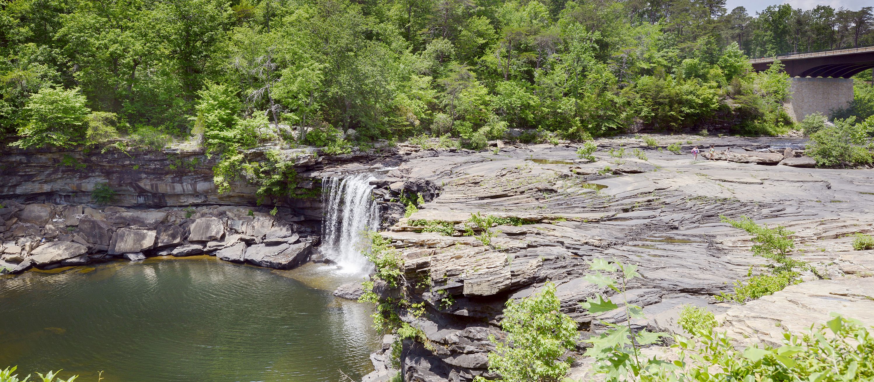 Kleiner Wasserfall nahe Gaylesville, Alabama