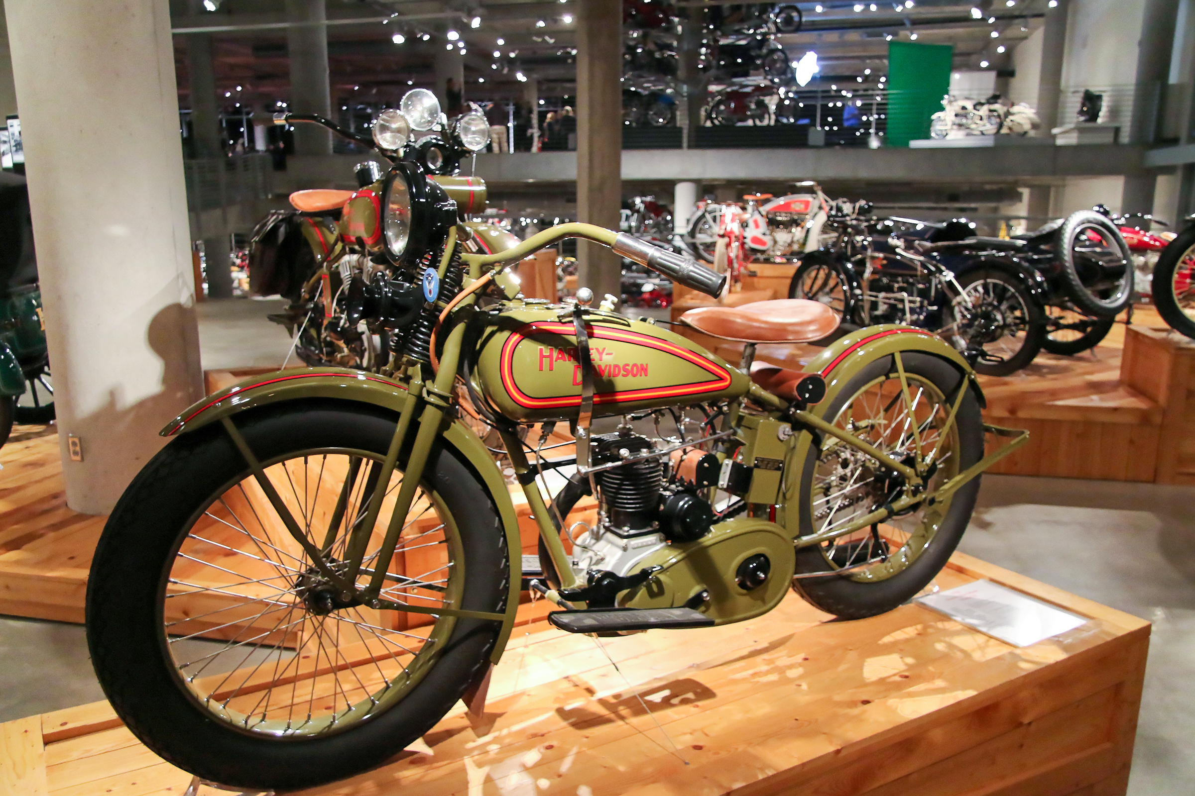 Ausstellung im Barber Vintage Motorsports Museum bei Birmingham in Alabama