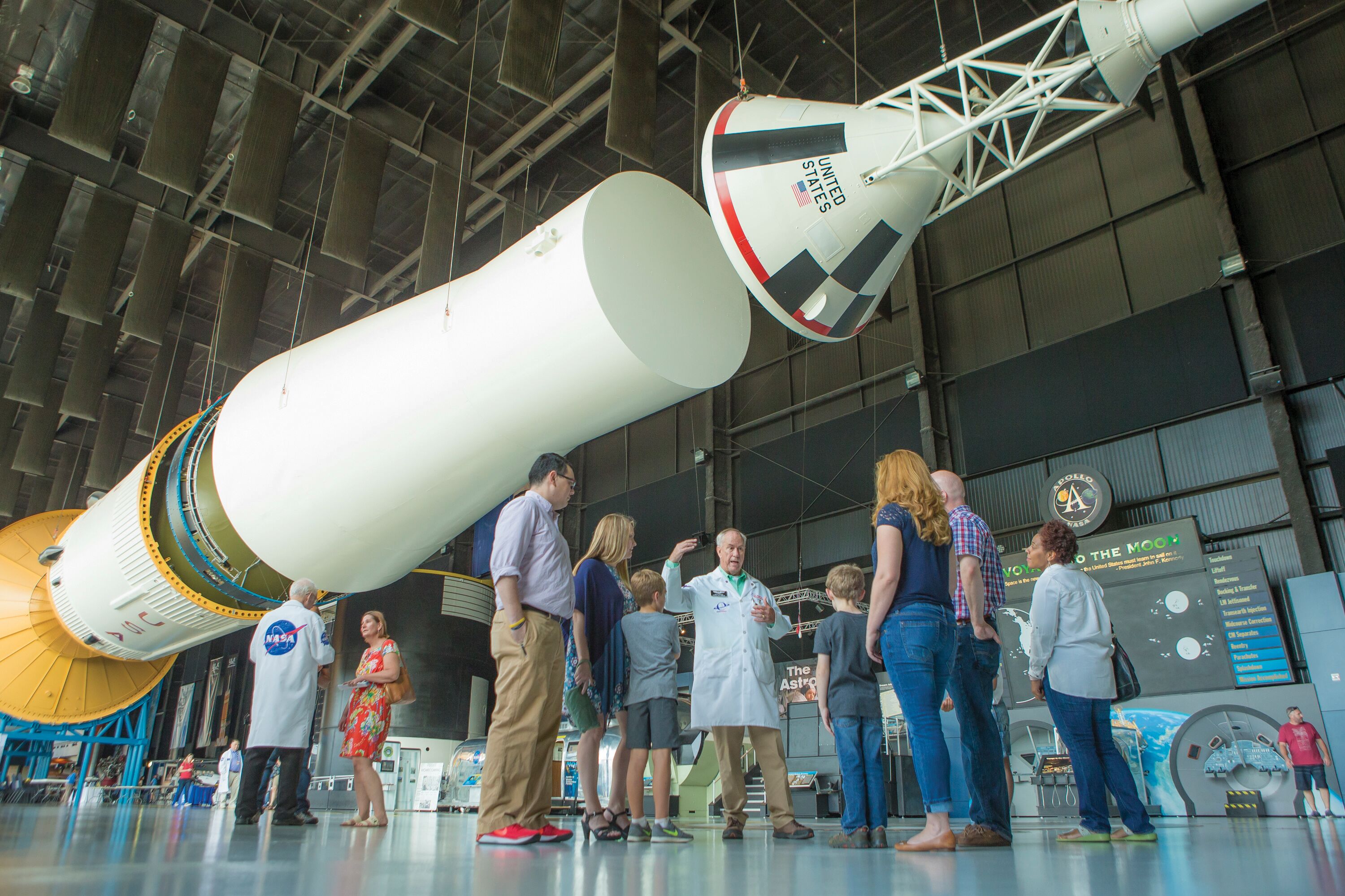 Huntsville US Space and Rocket Center in Alabama