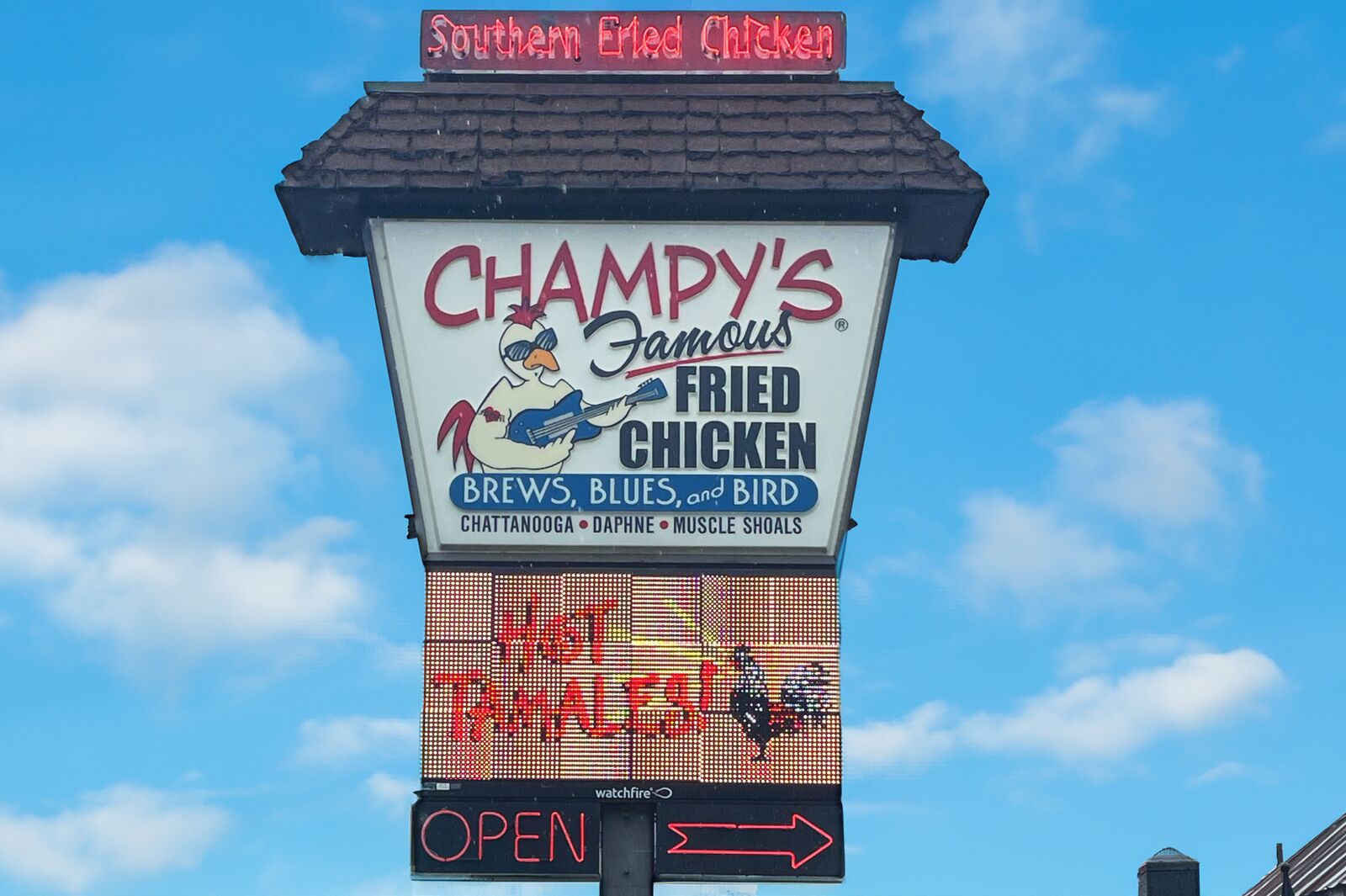 Leckeres Champy's Famous Fried Chicken