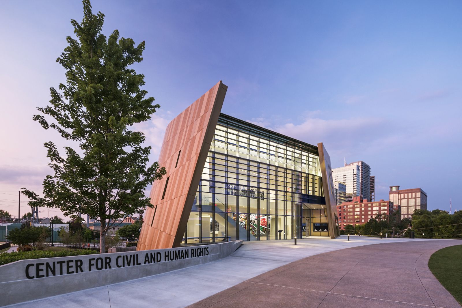 Das Museum fÃ¼r BÃ¼rger- und Menschenrechte in Atlanta