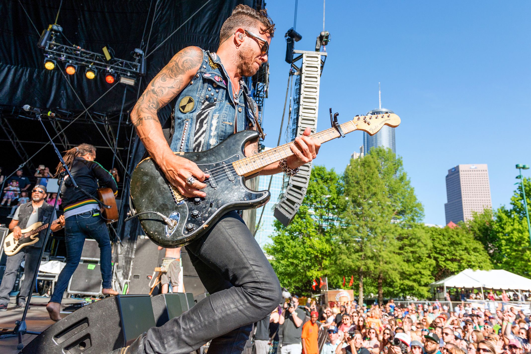 Impressionen des SweetWater 420 Music Festivals im Centennial Olympic Park von Atlanta