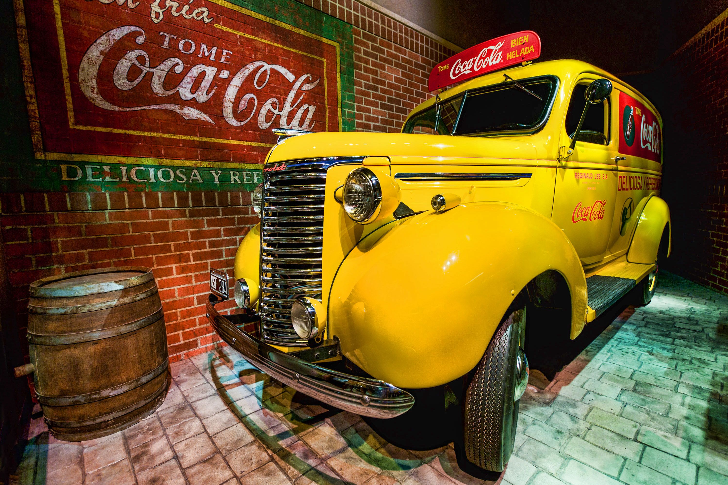 Impressionen des World of Coca Cola Museums in Atlanta