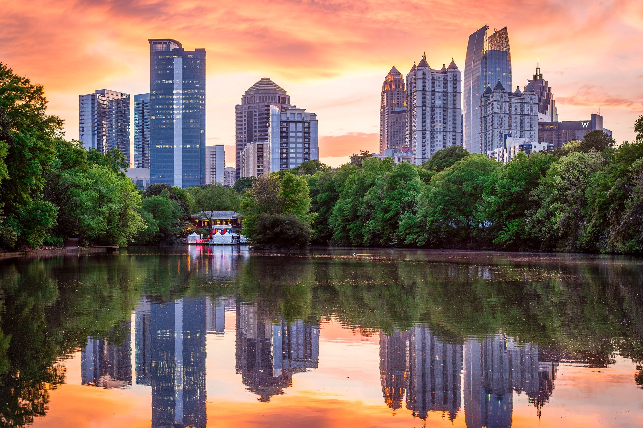 Piedmont Park in Atlanta, Georgia