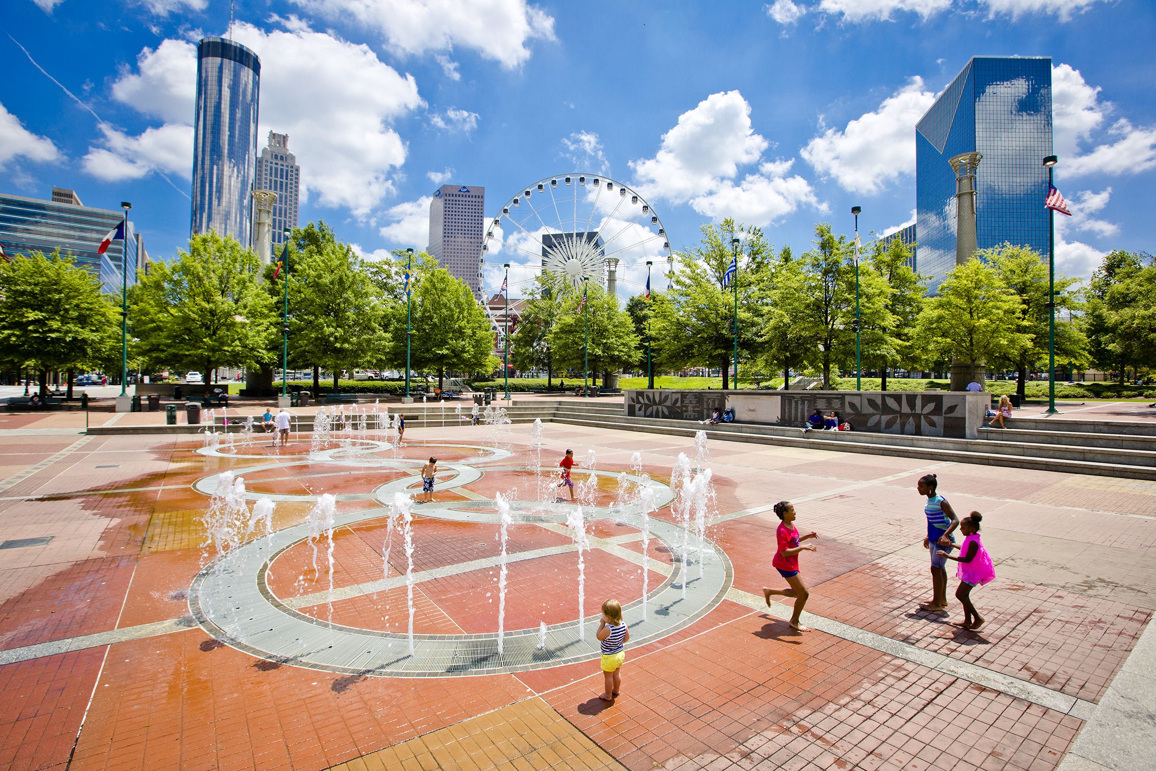 Olympic Park in Atlanta, Georgia