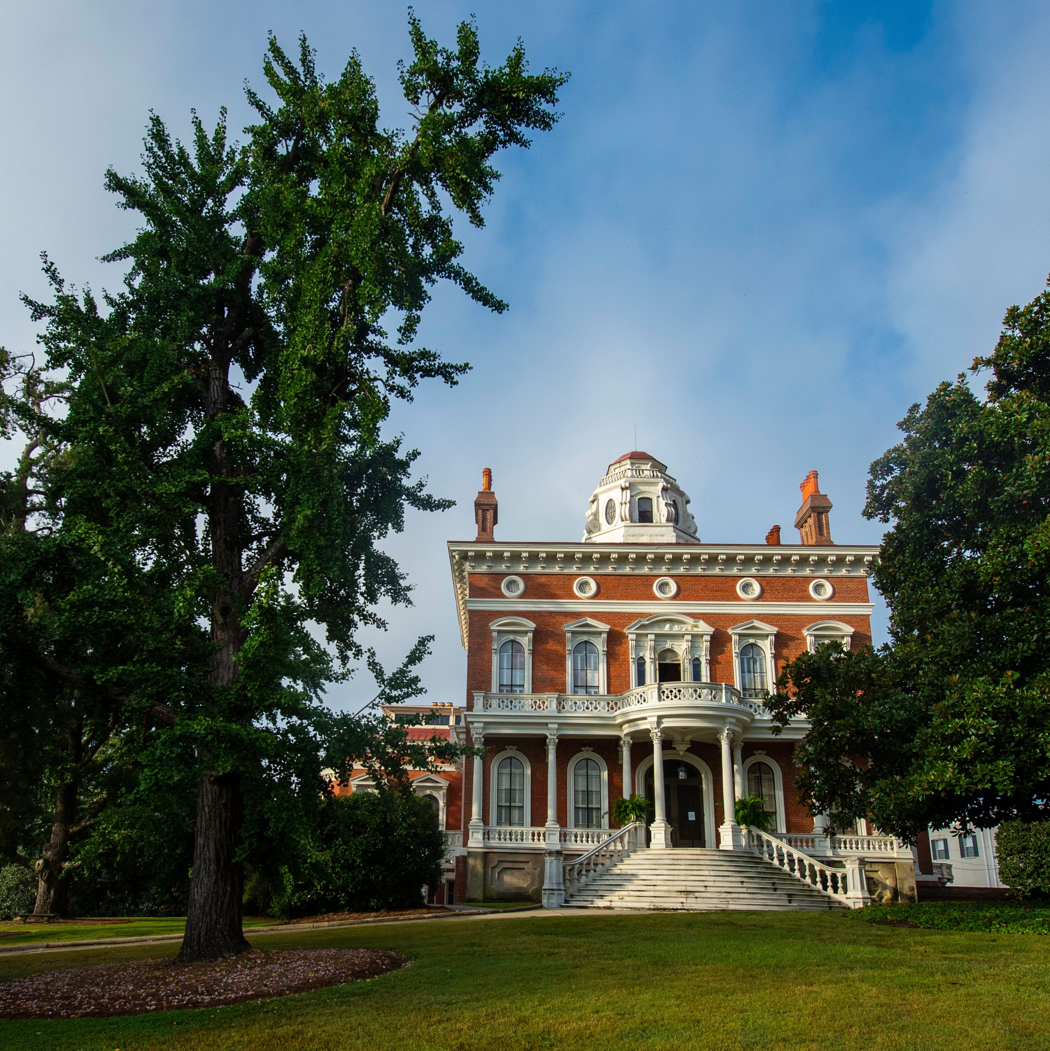 Die historische Residenz Hay House in Macon, Georgia