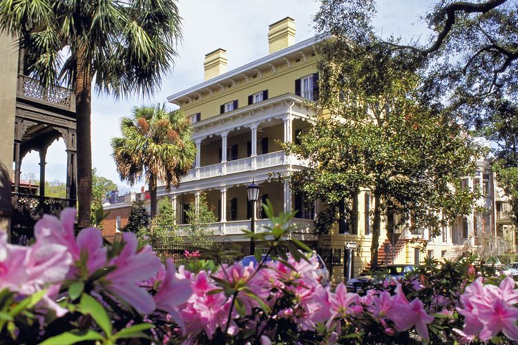 Südstaaten-Haus in Savannah