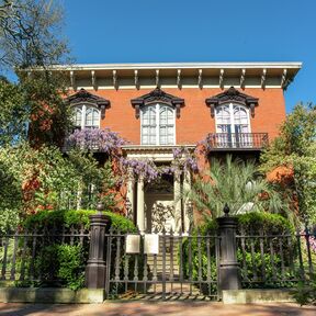 Das Mercer Williams House Museum in Savannah, Georgia