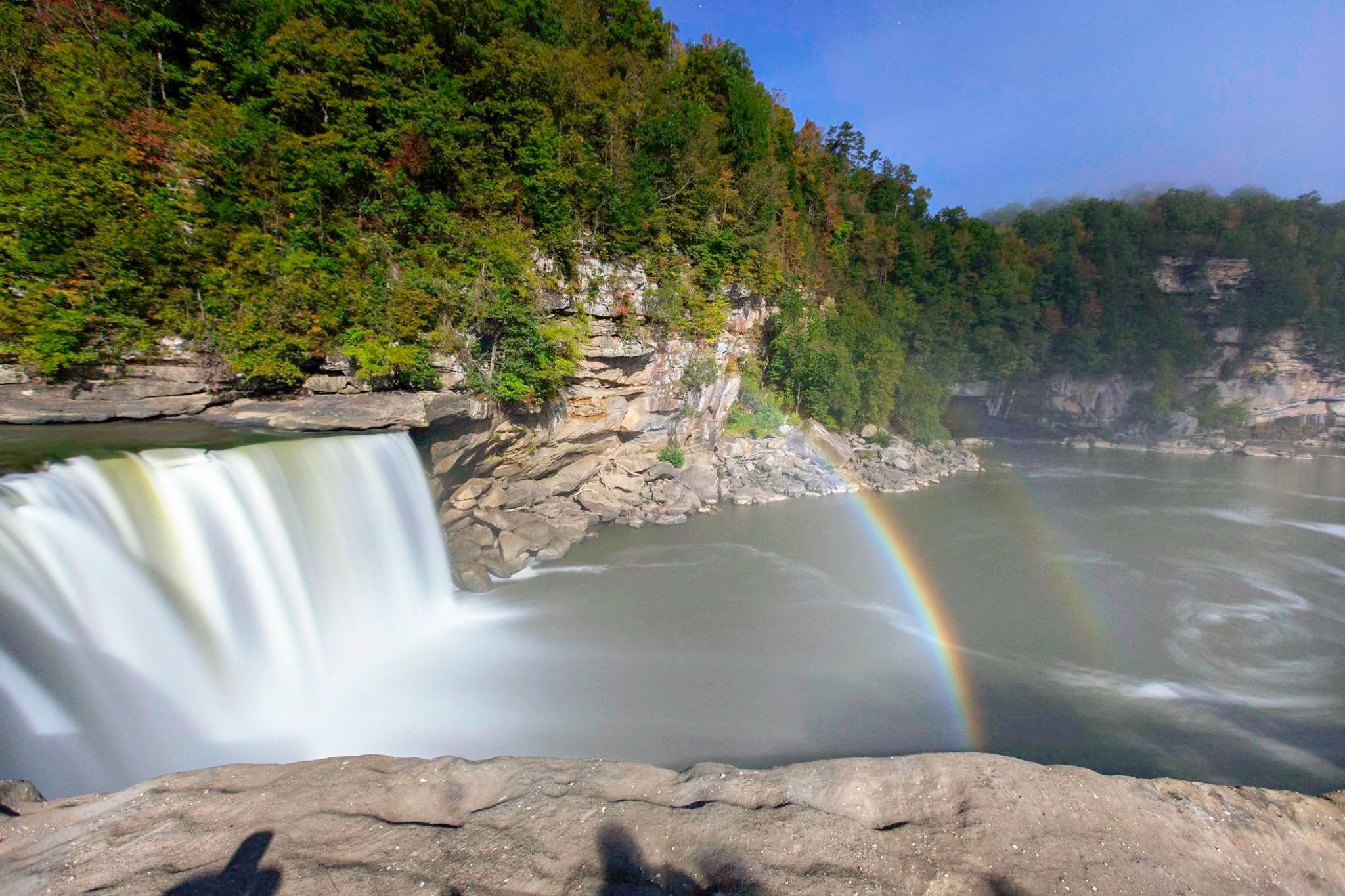 Regenbögen an den Cumberland Falls