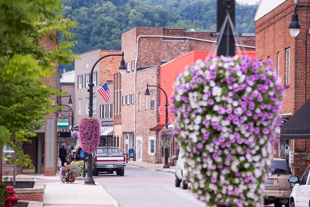 Kleinstadtidylle in Pikeville, Kentucky Kleinstadtidylle in Pikeville, Kentucky