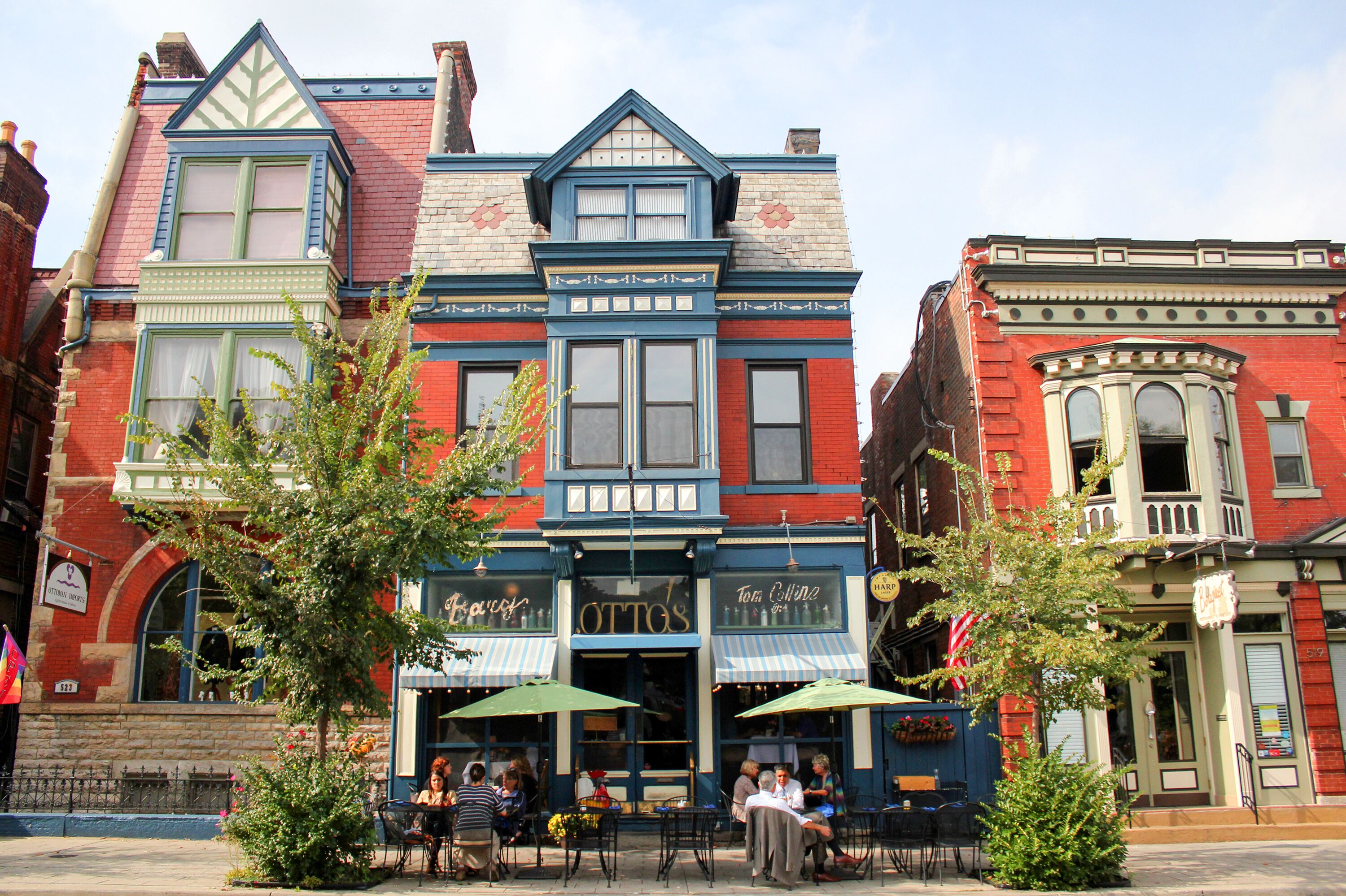 Mainstrasse Village in Covington, Kentucky