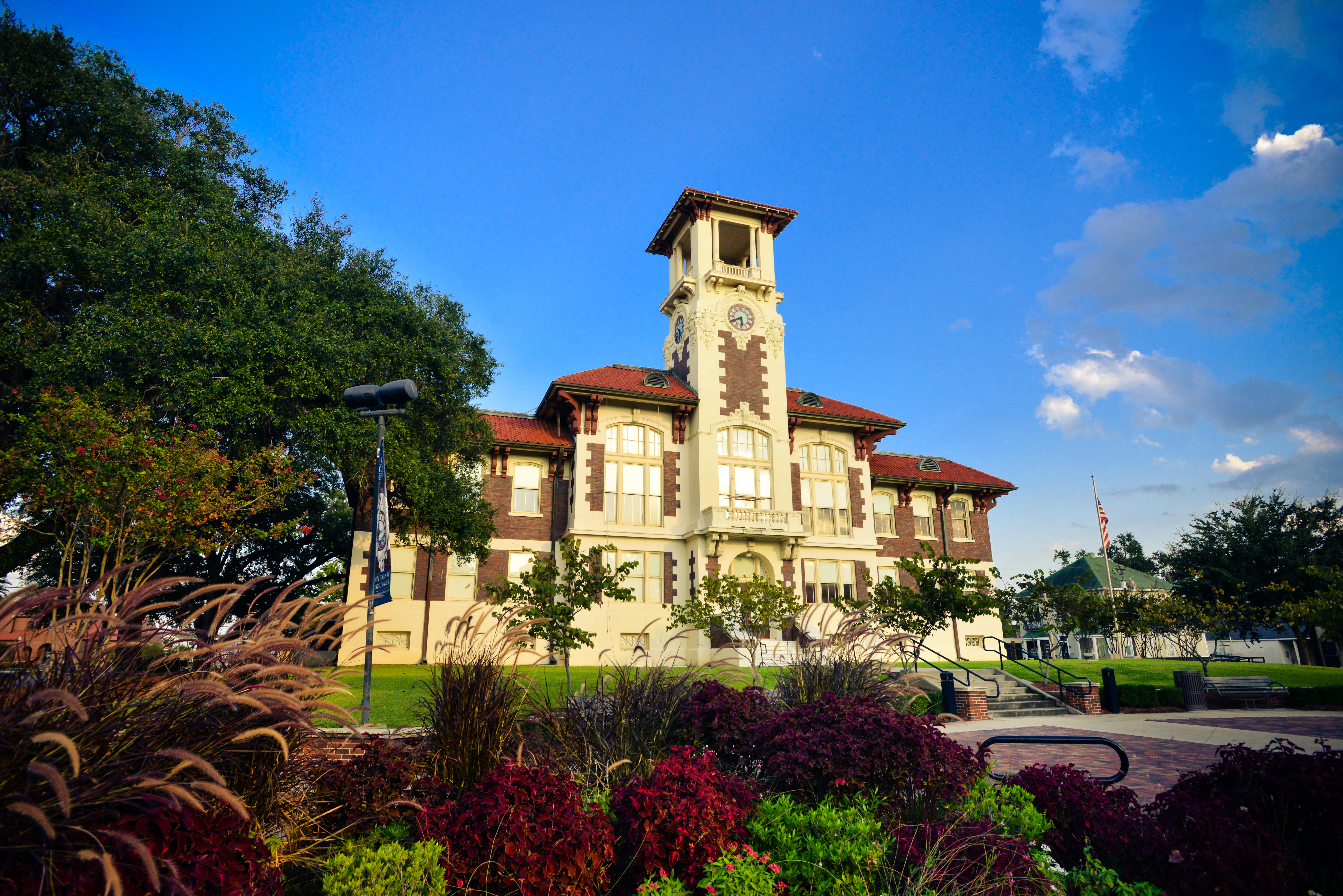 Blick auf die Historic City Hall in Lake Charles