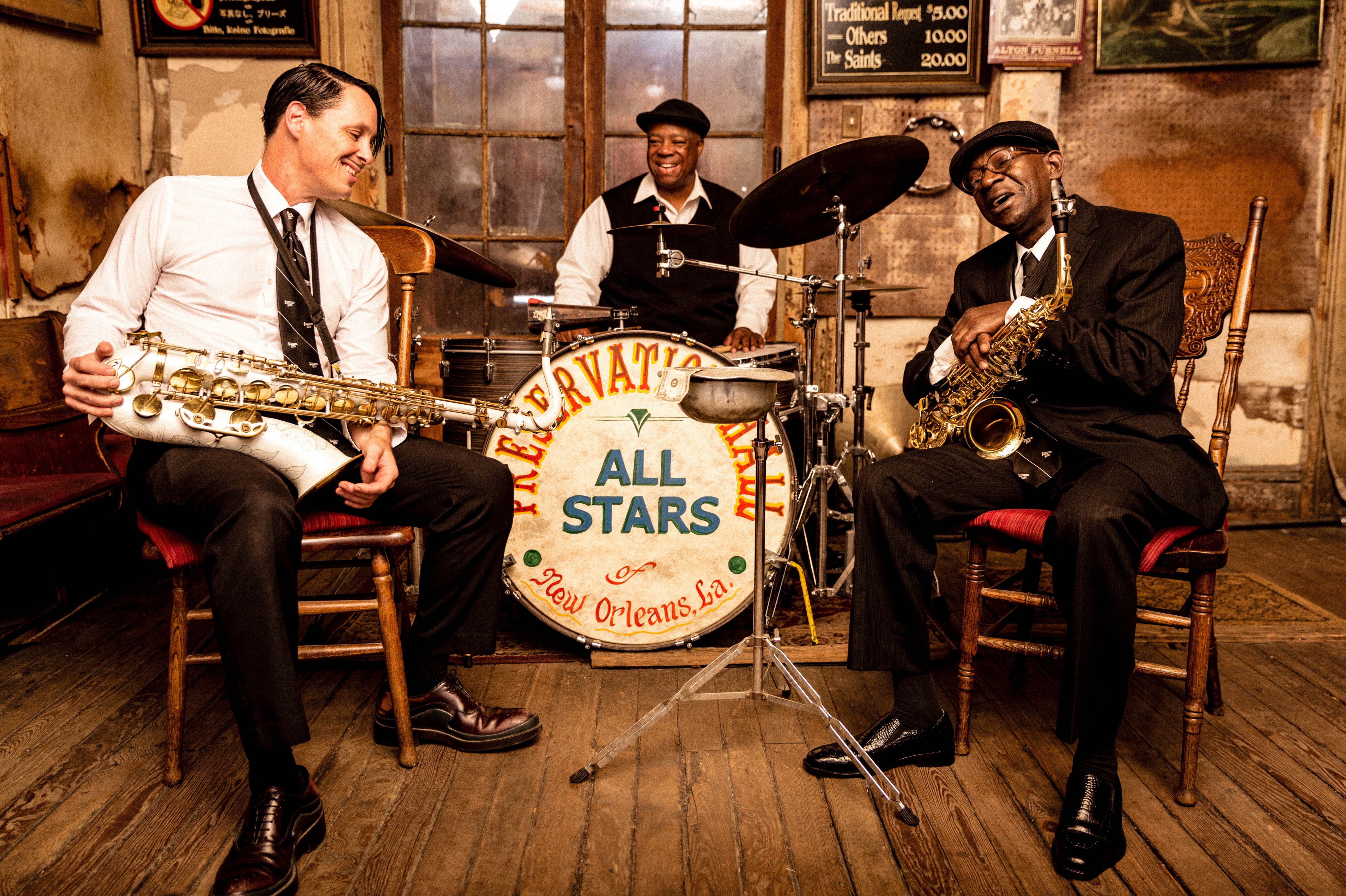 Die Preservation Hall Jazz Band in New Orleans