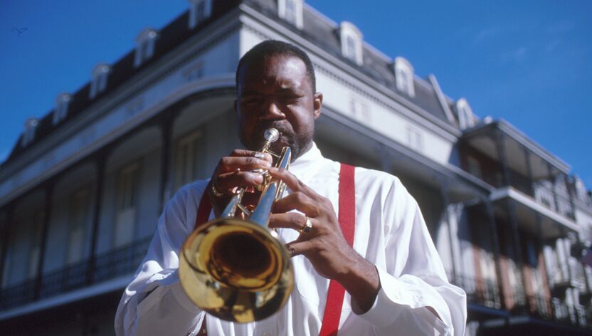 Musiker in New Orleans Musiker in New Orleans