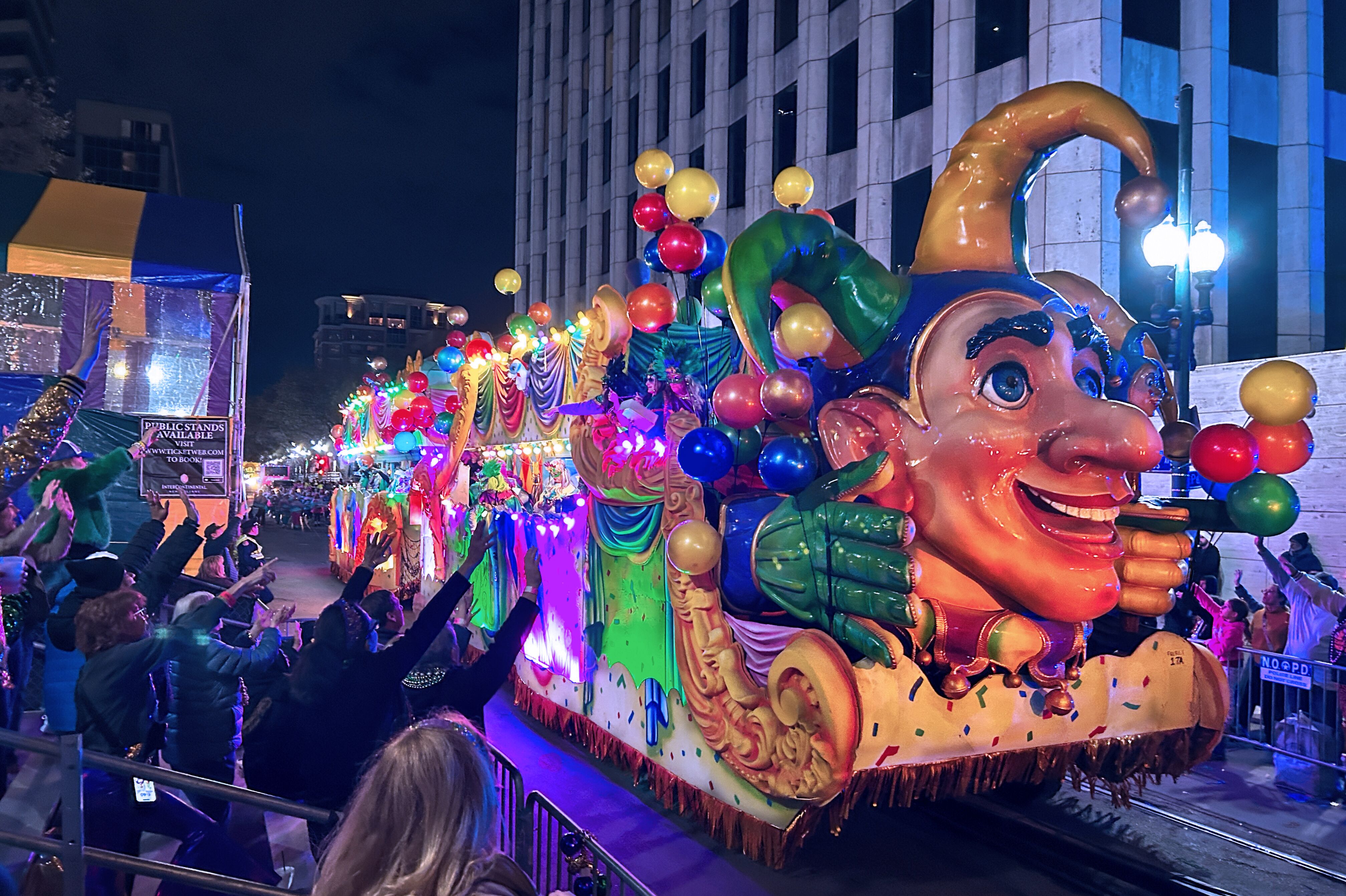 Beim Mardi Gras Karneval in New Orleans erleben