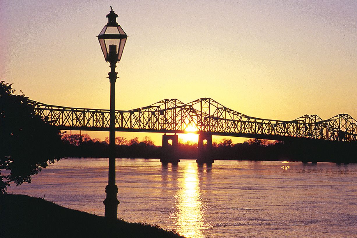 Brücke bei Natchez