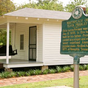 Geburtsort von Elvis Presleys in Mississippi