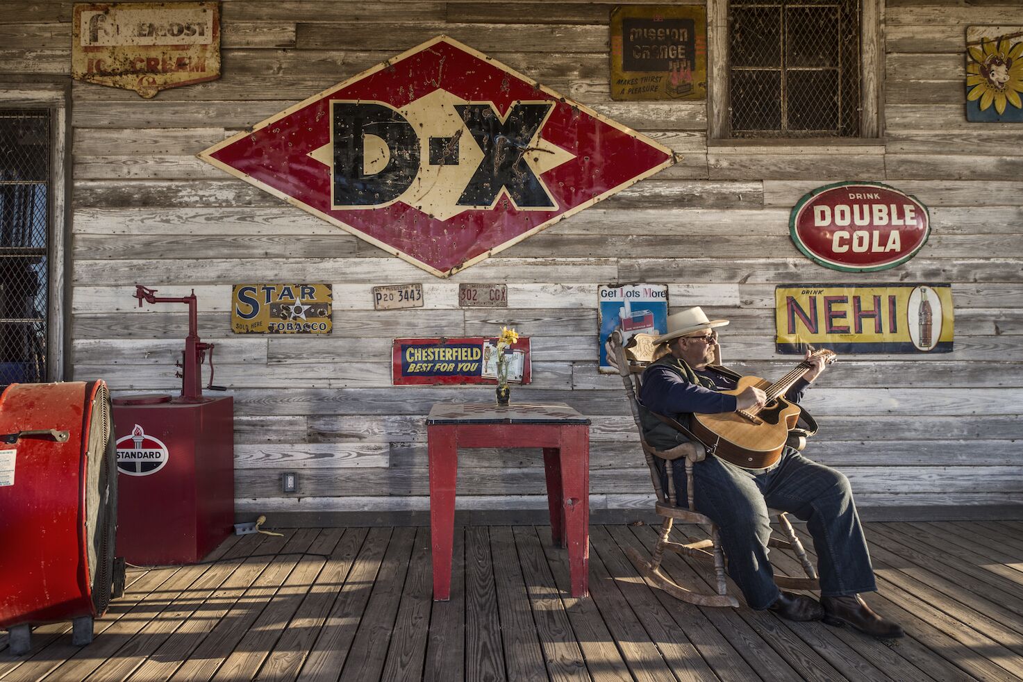 Idyllische Tallachatchie Flats zum Übernachten in Greenwood in Mississippi